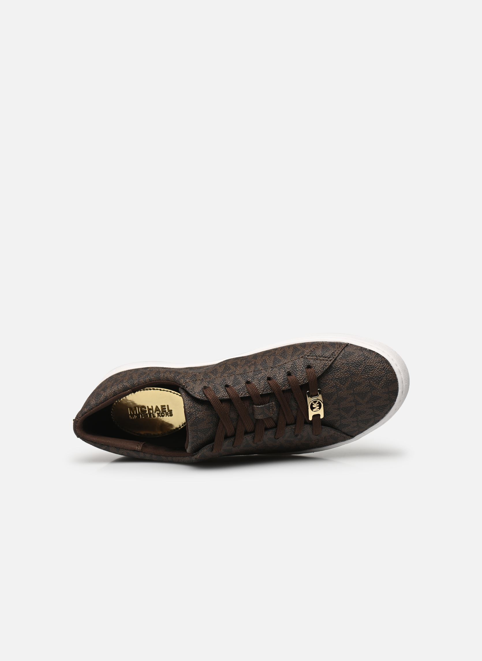 Baskets basses KEATON LACE UP femme marron Michael Michael Kors Baskets basses KEATON LACE UP femme marron BROWN
