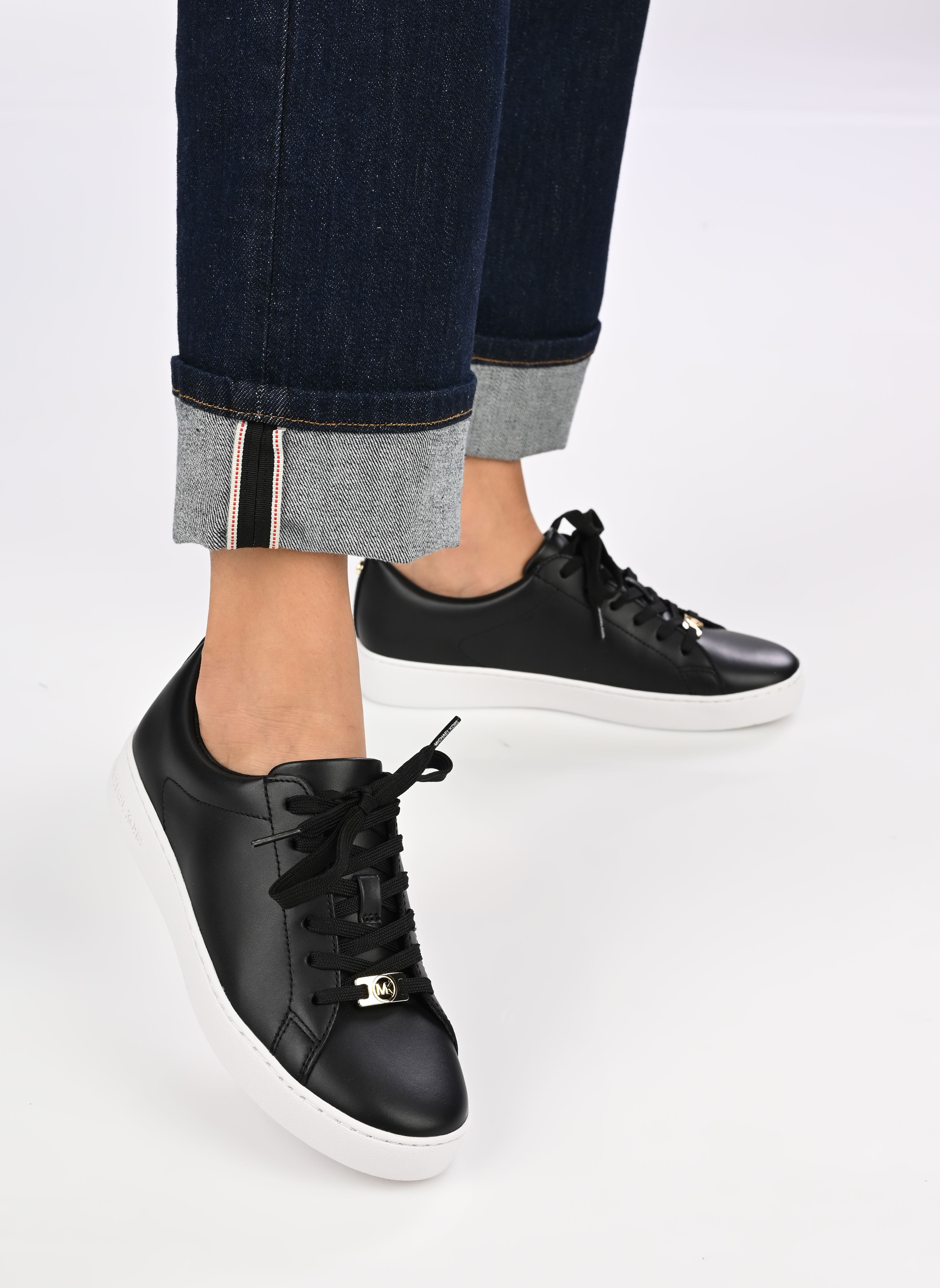 Sneakers basse KEATON LACE UP donna nero Michael Michael Kors Sneakers basse KEATON LACE UP donna nero BLACK 2