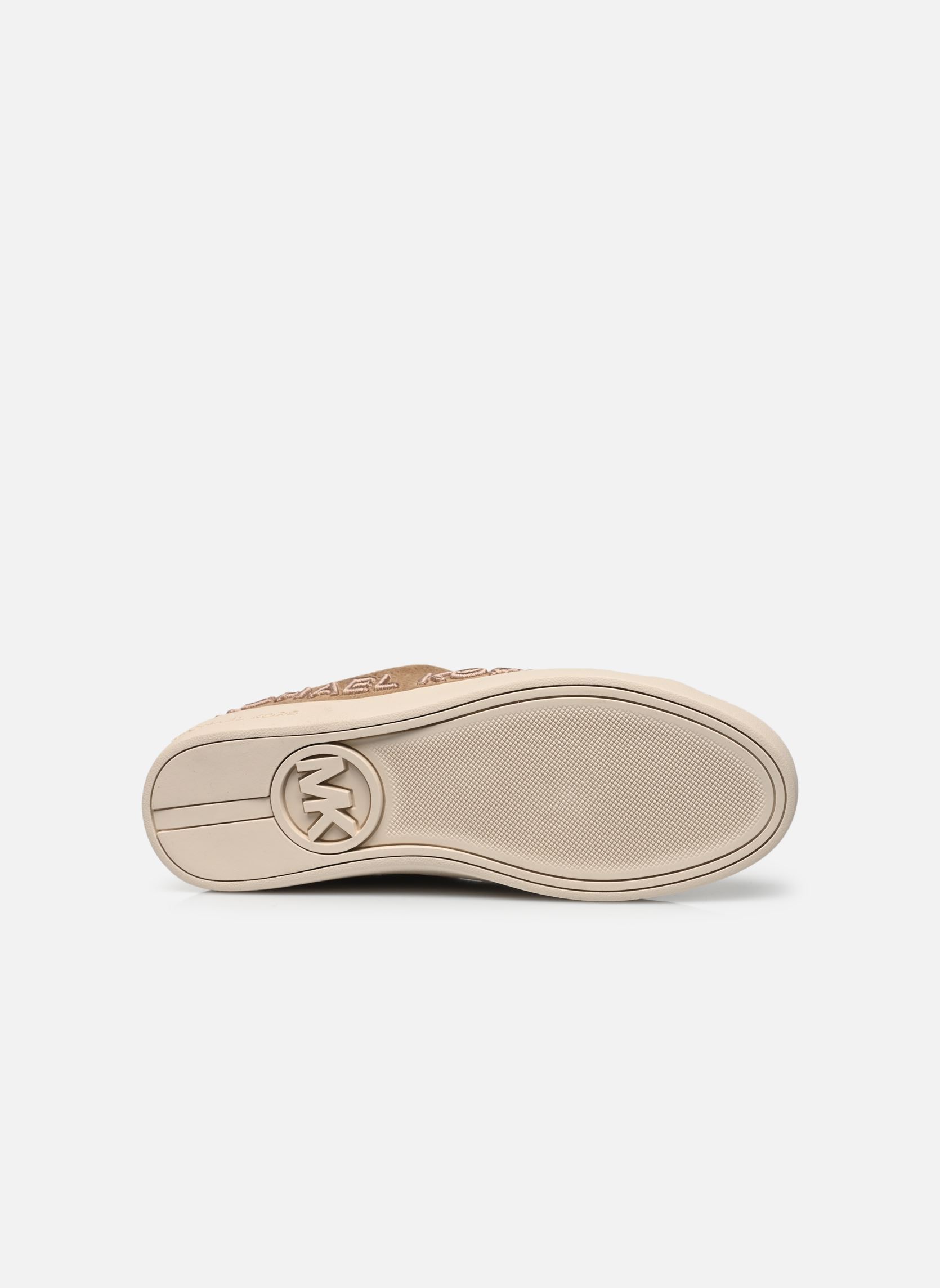 Sneakers basse KEATON LACE UP donna beige Michael Michael Kors Sneakers basse KEATON LACE UP donna beige HUSK