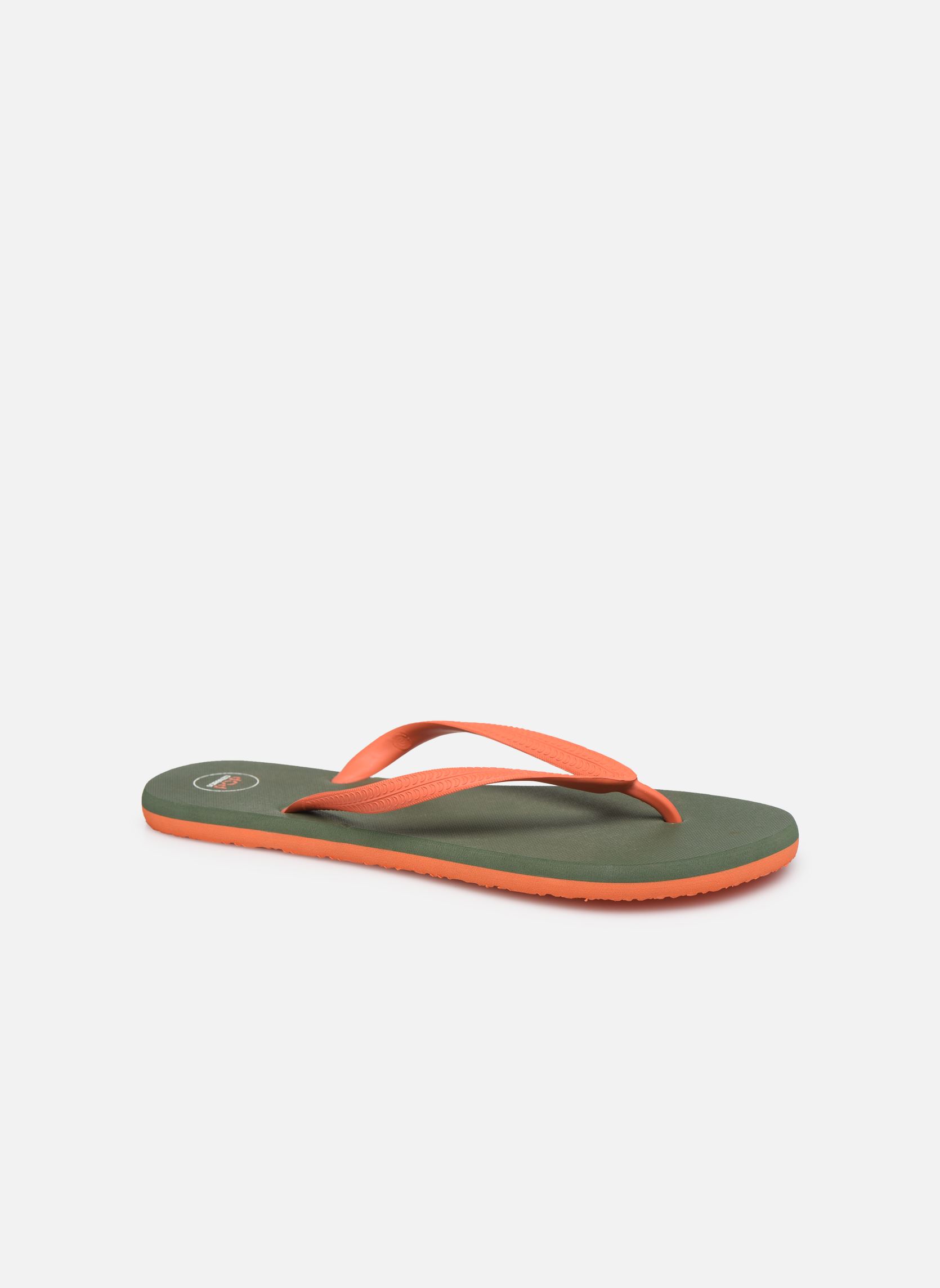 Tongs Diya M Tong Flip Flop homme orange SARENZA POP Tongs Diya M Tong Flip Flop homme orange ORANGE /KAKI 5925