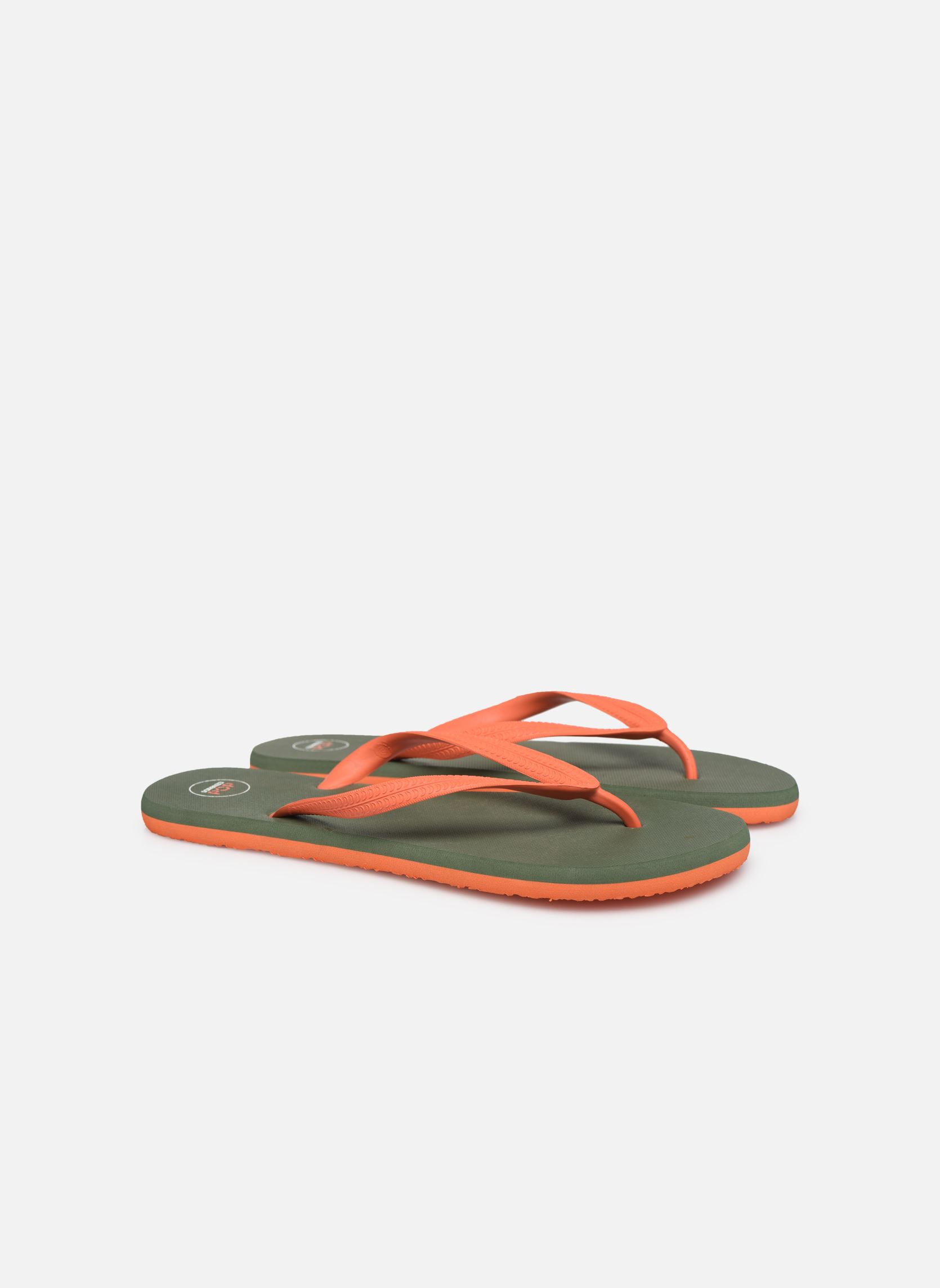Tongs Diya M Tong Flip Flop homme orange SARENZA POP Tongs Diya M Tong Flip Flop homme orange ORANGE /KAKI 5925
