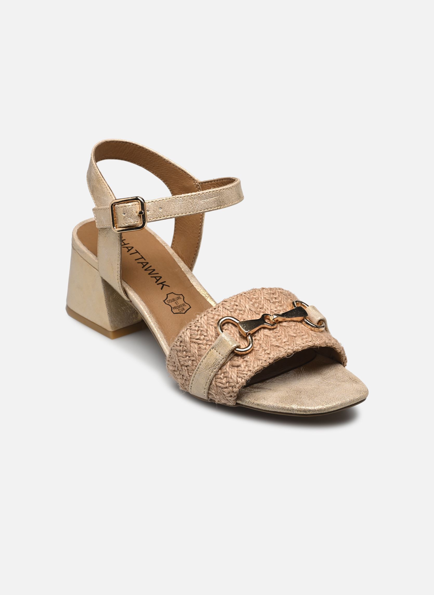 Sandales Laura femme or et bronze Chattawak Sandales Laura femme or et bronze Or