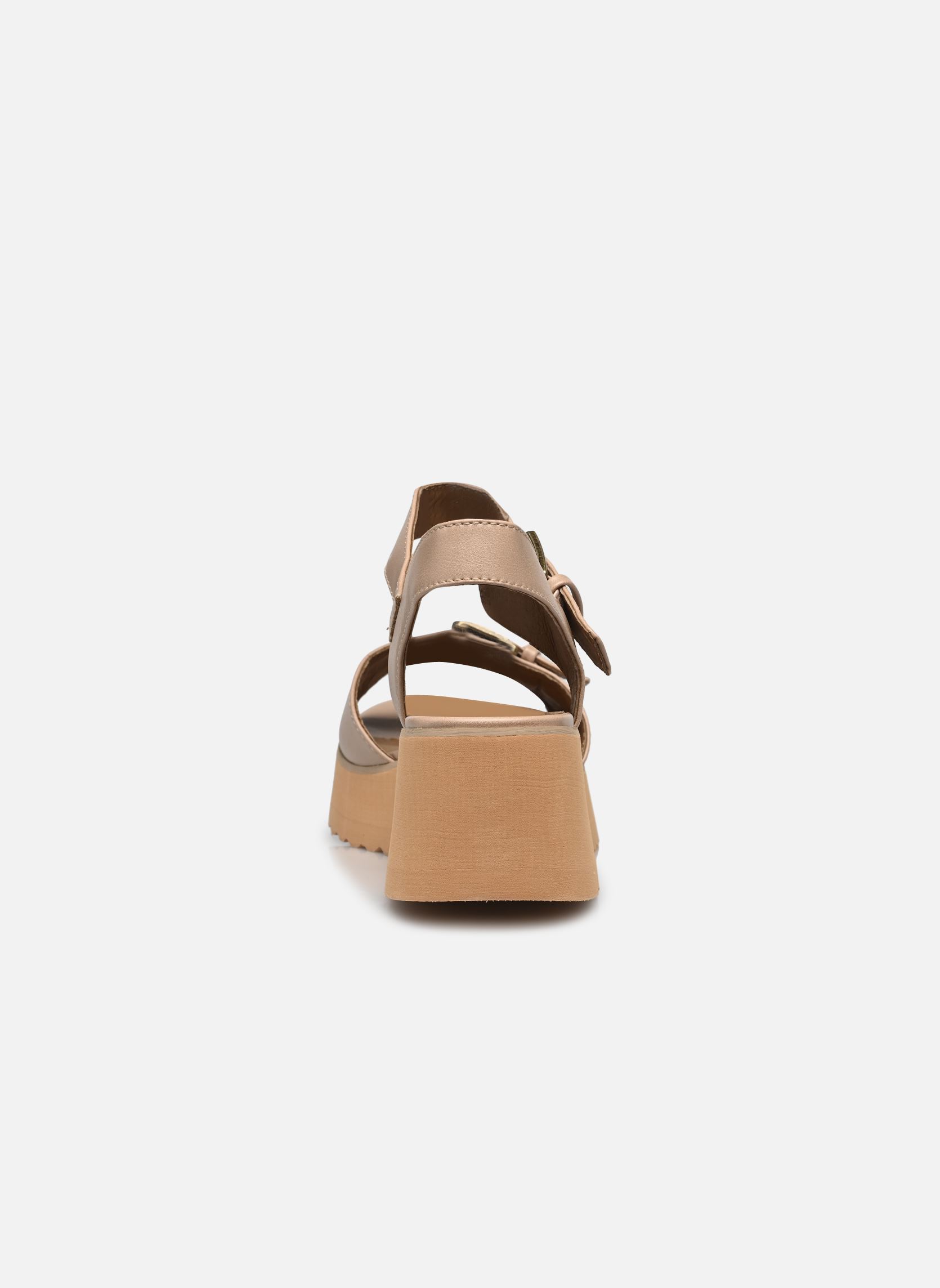 Keil- und Plateausandalen Helena damen beige Chattawak Keil- und Plateausandalen Helena damen beige Taupe