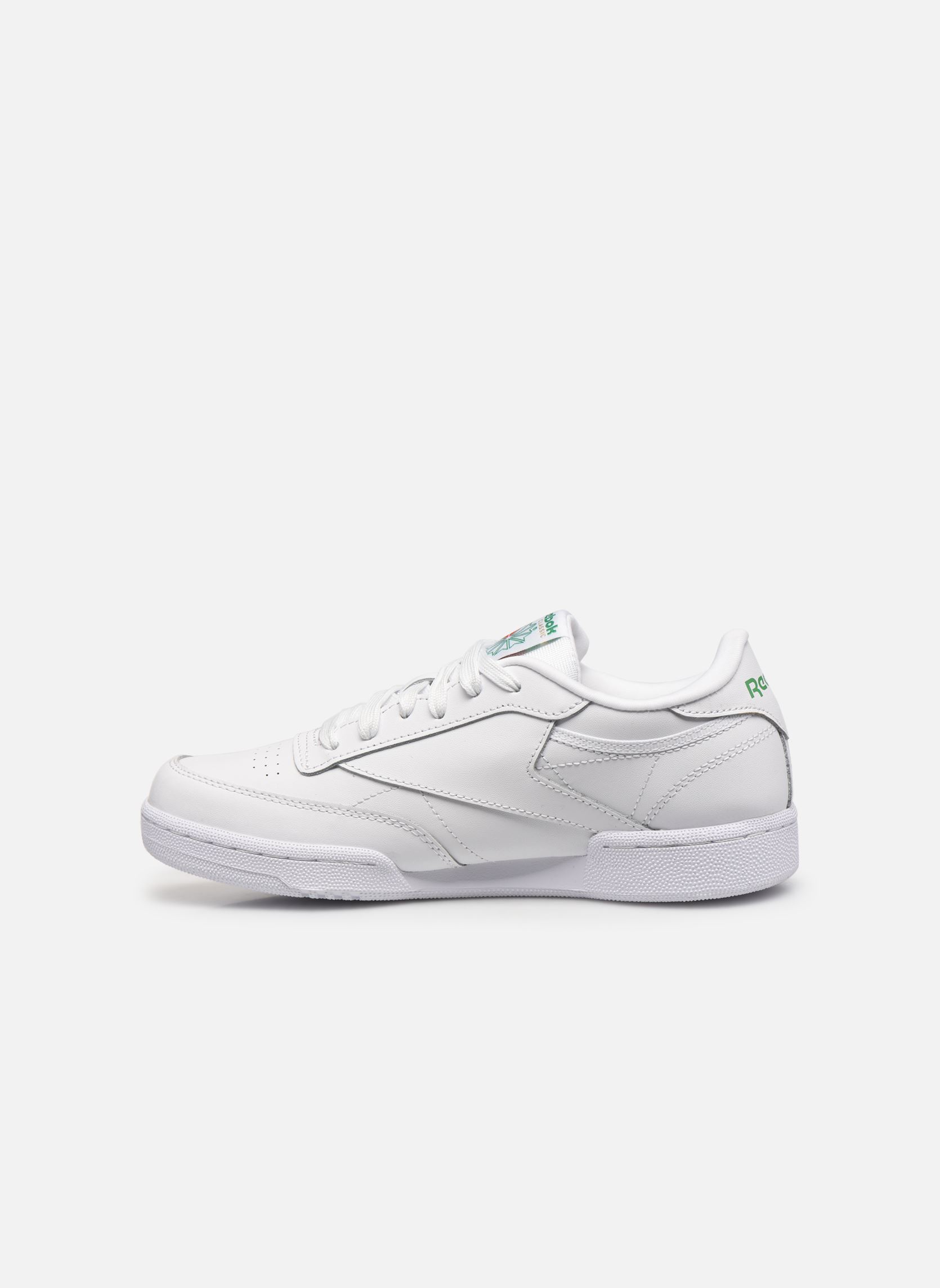 Baskets basses Club C J blanc Reebok Baskets basses Club C J blanc WHITEGLEN GREENVECTOR BLUE