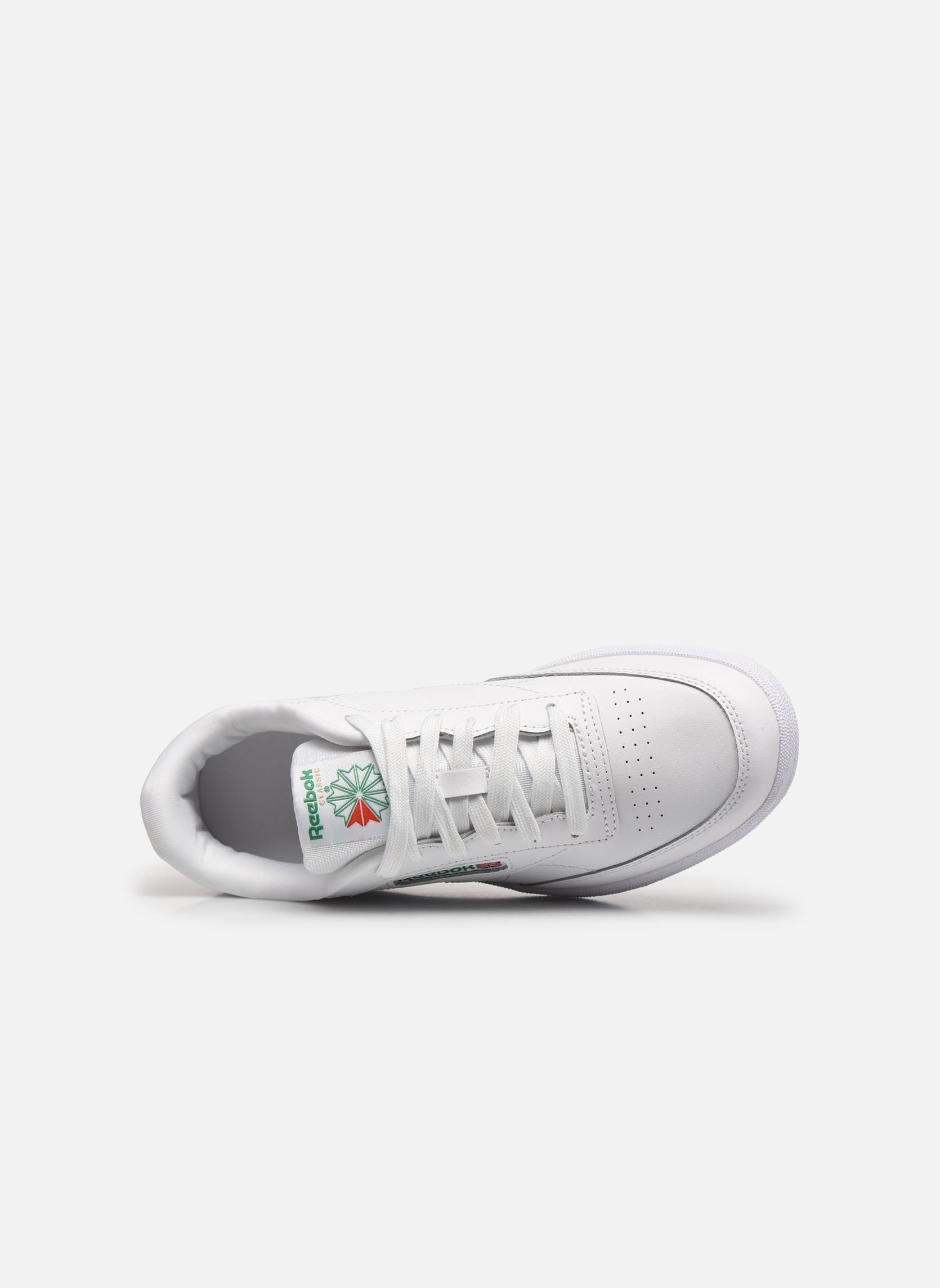 Baskets basses Club C J blanc Reebok Baskets basses Club C J blanc WHITEGLEN GREENVECTOR BLUE