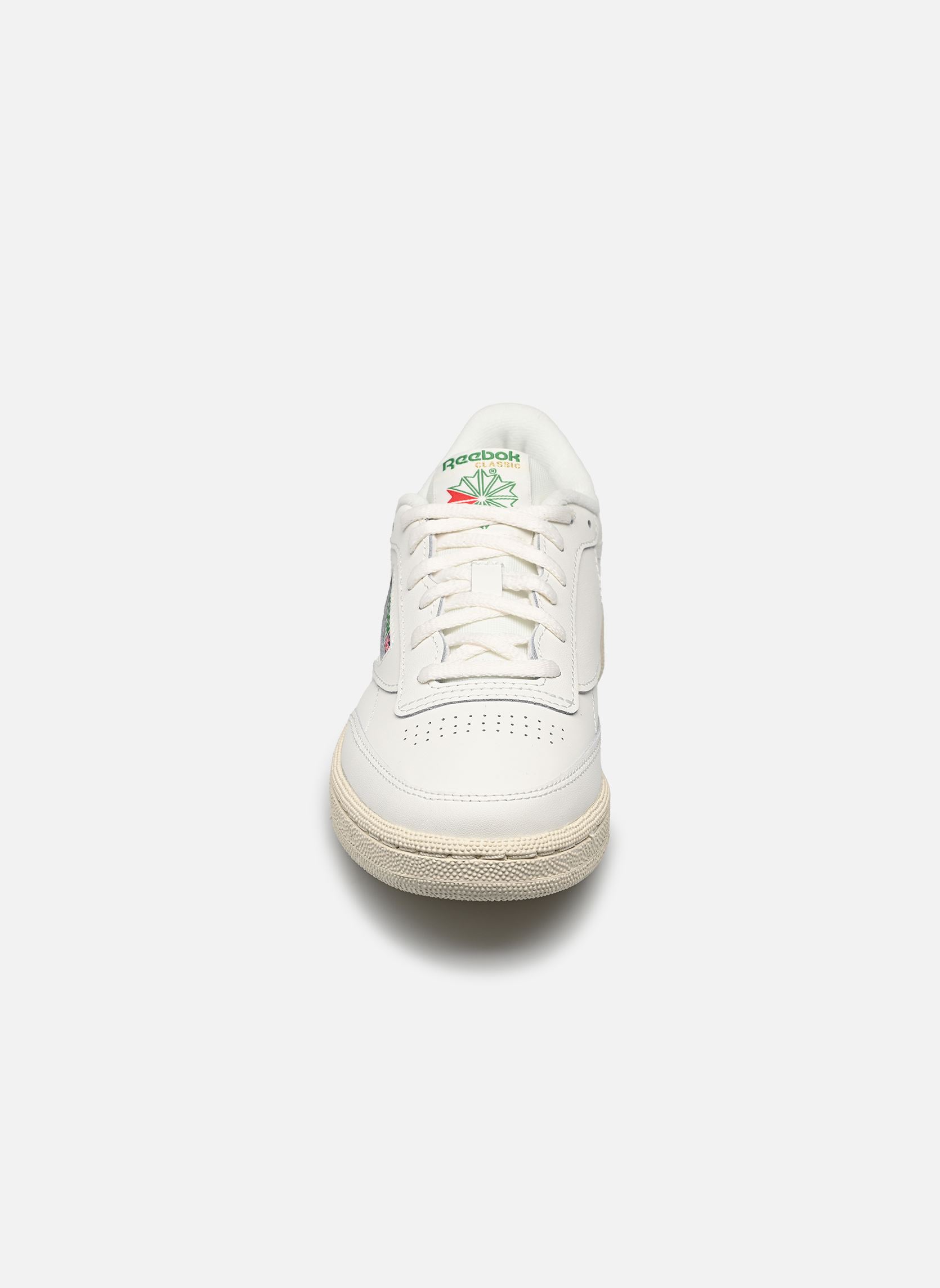 Baskets basses Club C J blanc Reebok Baskets basses Club C J blanc CHALK/CHALK/GLEGRN