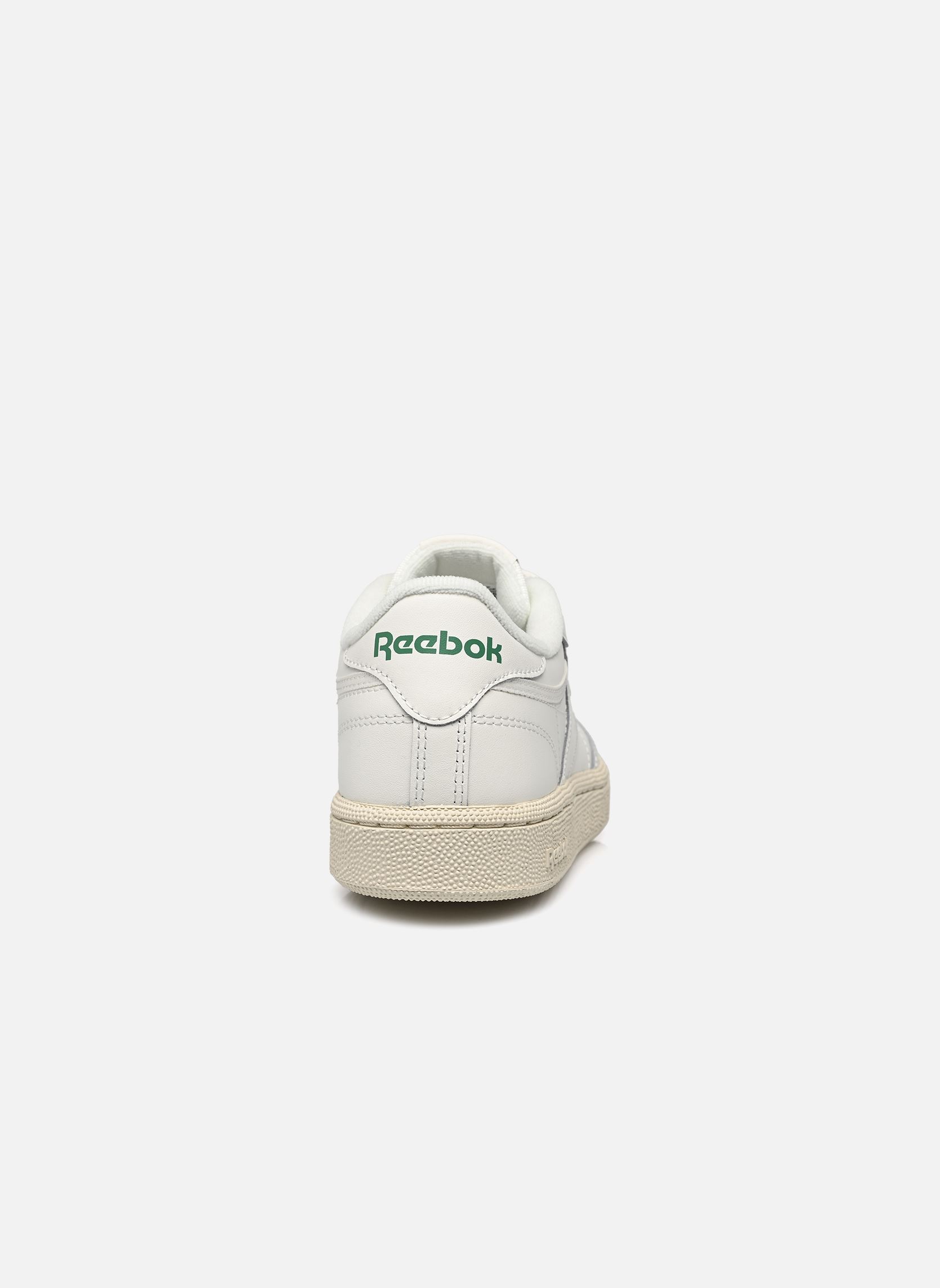 Baskets basses Club C J blanc Reebok Baskets basses Club C J blanc CHALK/CHALK/GLEGRN