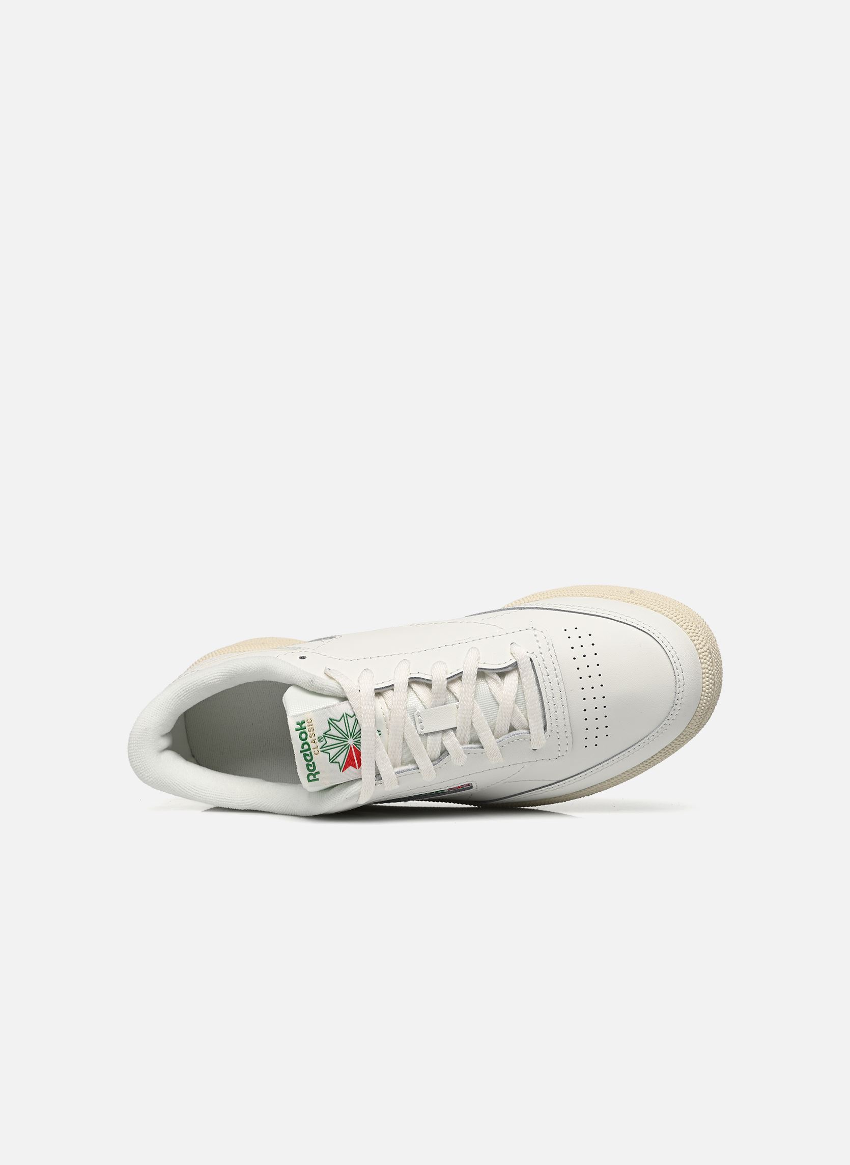 Baskets basses Club C J blanc Reebok Baskets basses Club C J blanc CHALK/CHALK/GLEGRN