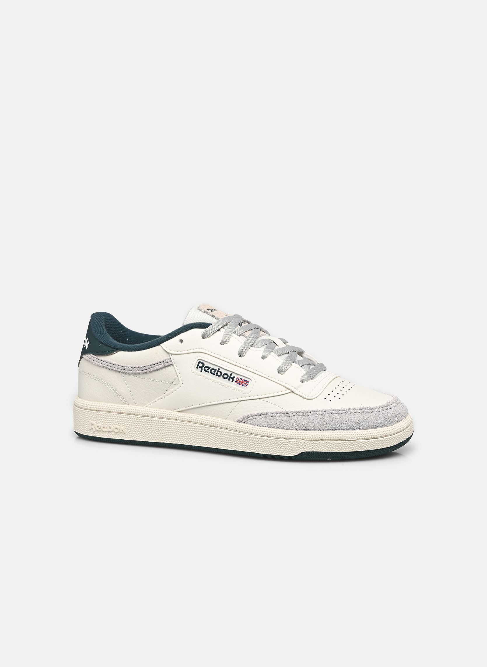 Niedrige Sneaker Club C J weiß Reebok Niedrige Sneaker Club C J weiß CHALK/GREY1/FROSTGREEN