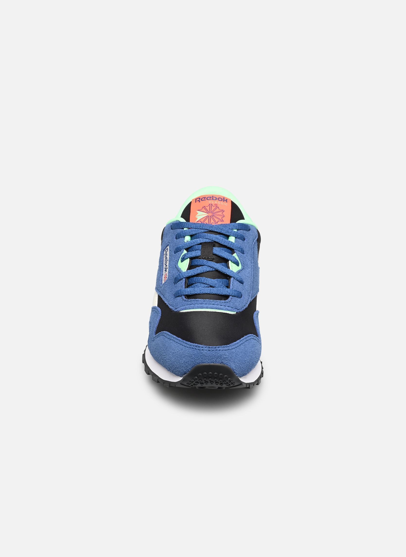 Niedrige Sneaker Cl Nylon J blau Reebok Niedrige Sneaker Cl Nylon J blau TWILIGHTBLUE/BLACK/CHALK