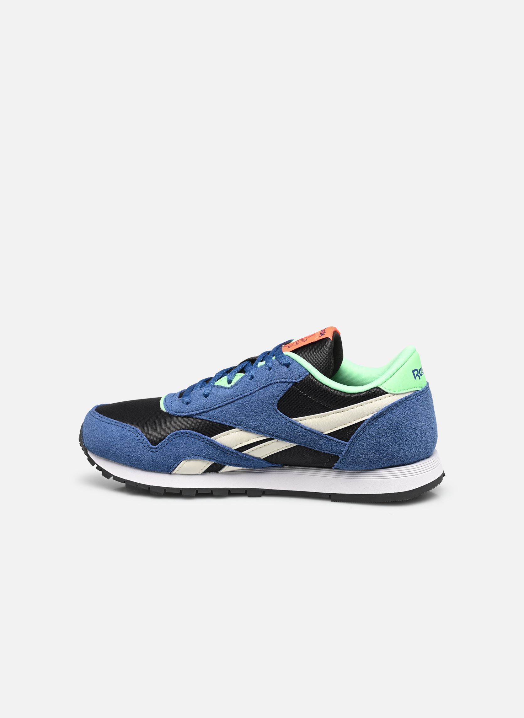 Niedrige Sneaker Cl Nylon J blau Reebok Niedrige Sneaker Cl Nylon J blau TWILIGHTBLUE/BLACK/CHALK