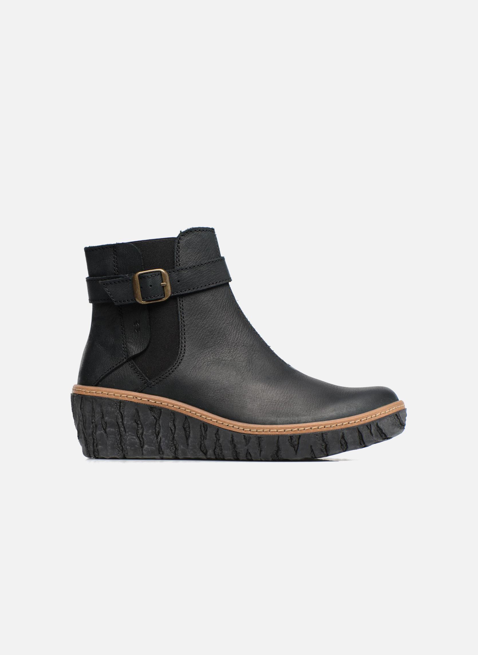 Niedrige Ankle Boots Myth Yggdrasil N5133 damen schwarz El Naturalista Niedrige Ankle Boots Myth Yggdrasil N5133 damen schwarz PLEASANT BLACK