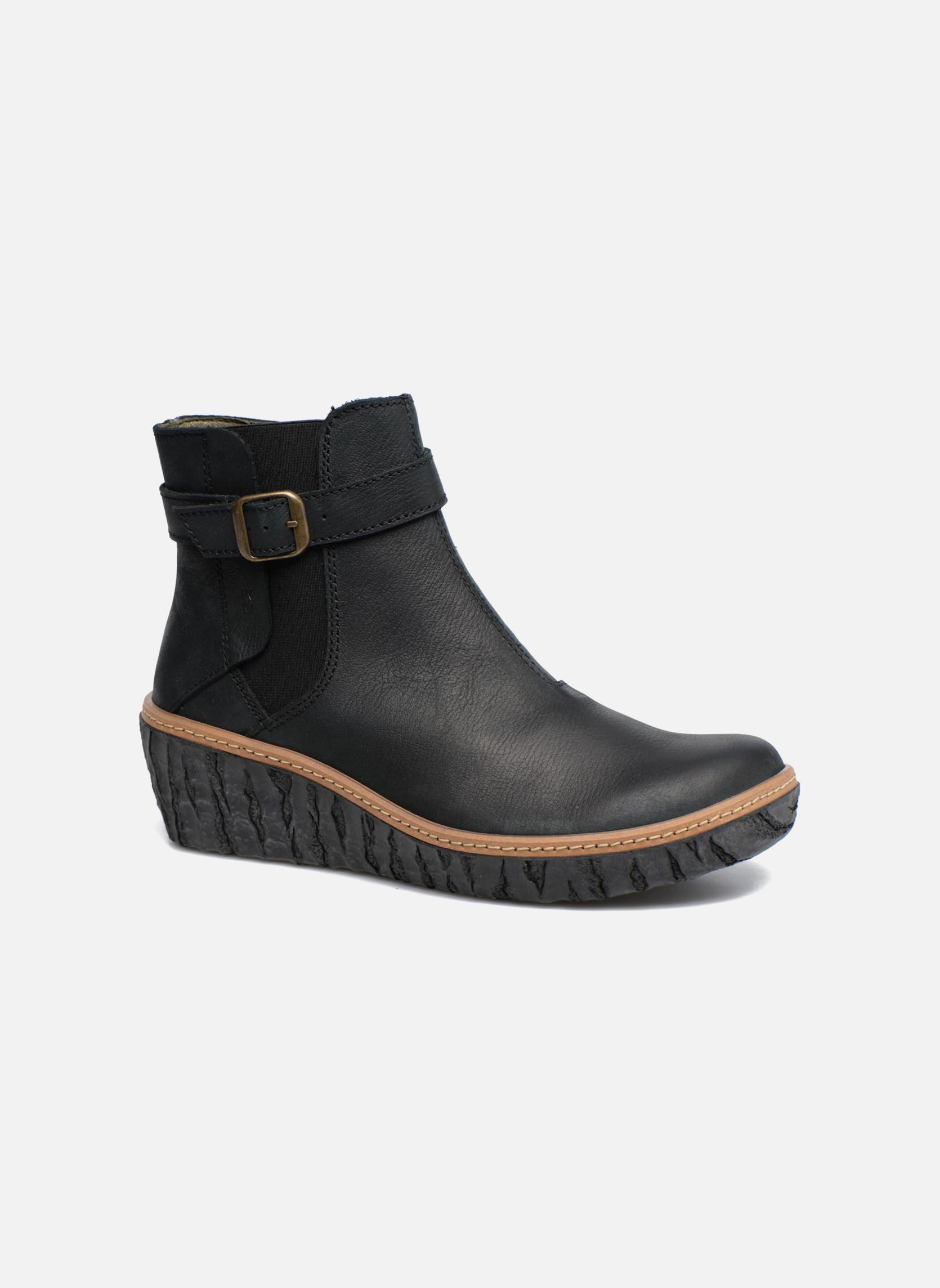 Niedrige Ankle Boots Myth Yggdrasil N5133 damen schwarz El Naturalista Niedrige Ankle Boots Myth Yggdrasil N5133 damen schwarz PLEASANT BLACK