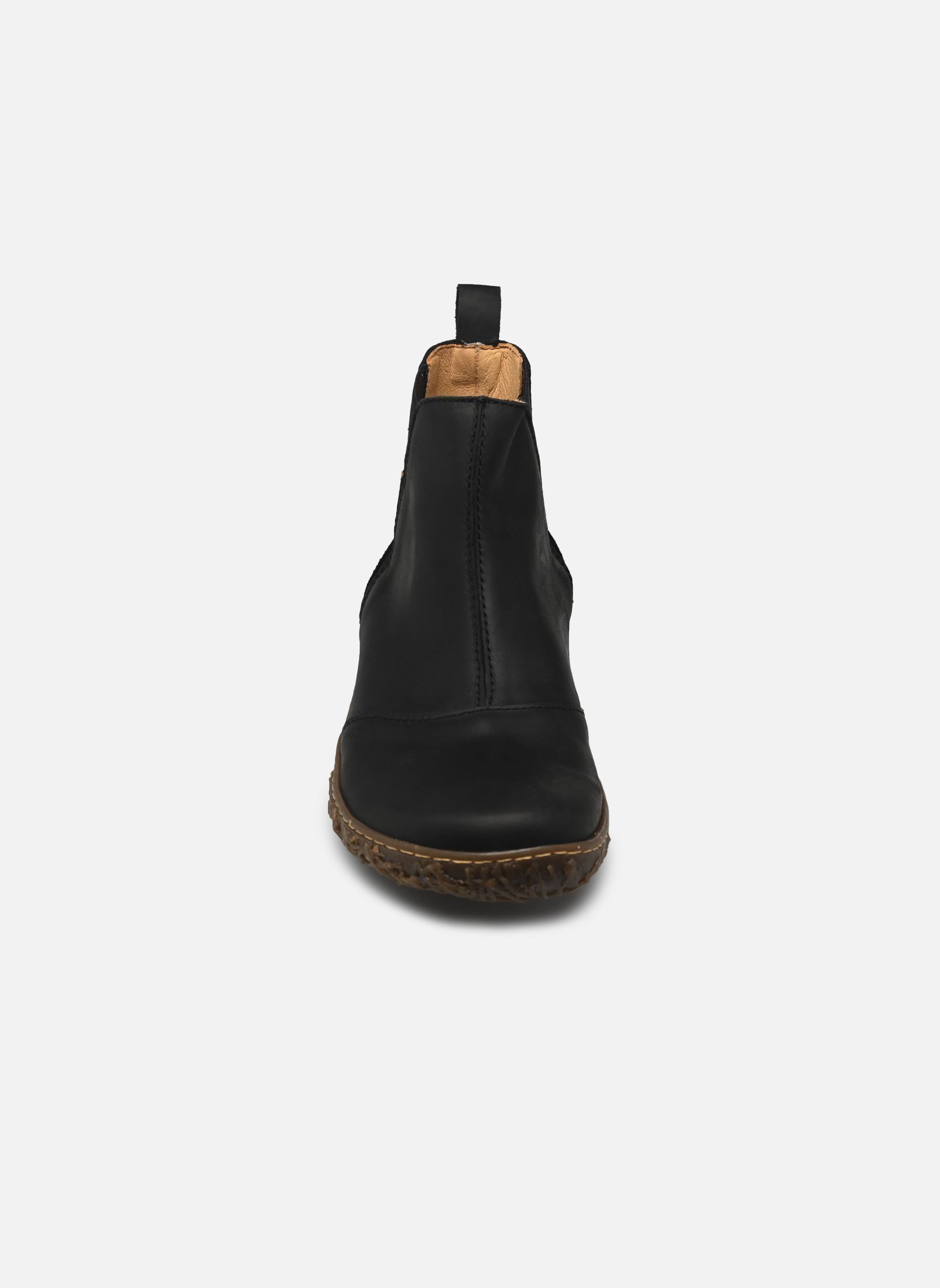 Niedrige Ankle Boots Nido Ella N786 damen schwarz El Naturalista Niedrige Ankle Boots Nido Ella N786 damen schwarz BLACK