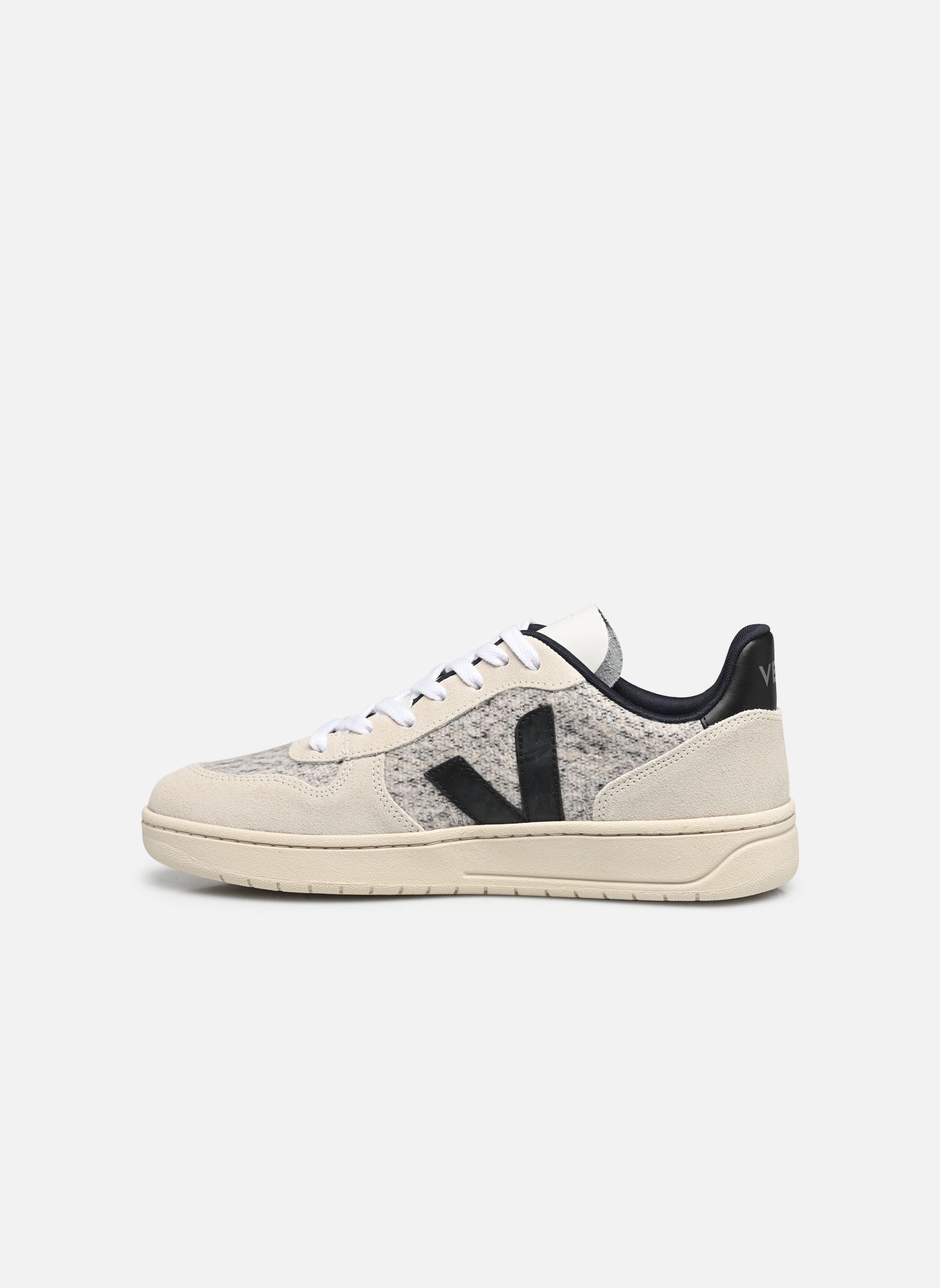 Lage sneakers V-10 FLANNEL M heren grijs Veja Lage sneakers V-10 FLANNEL M heren grijs SNOW_BLACK