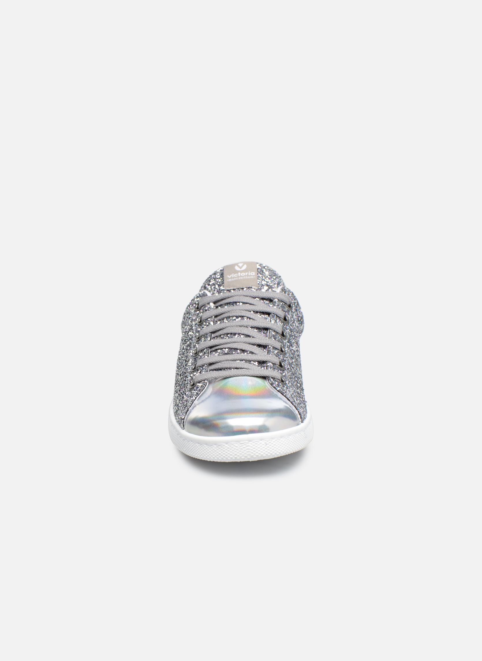 Baskets basses Tenis Glitter W femme argent Victoria Baskets basses Tenis Glitter W femme argent PLATA