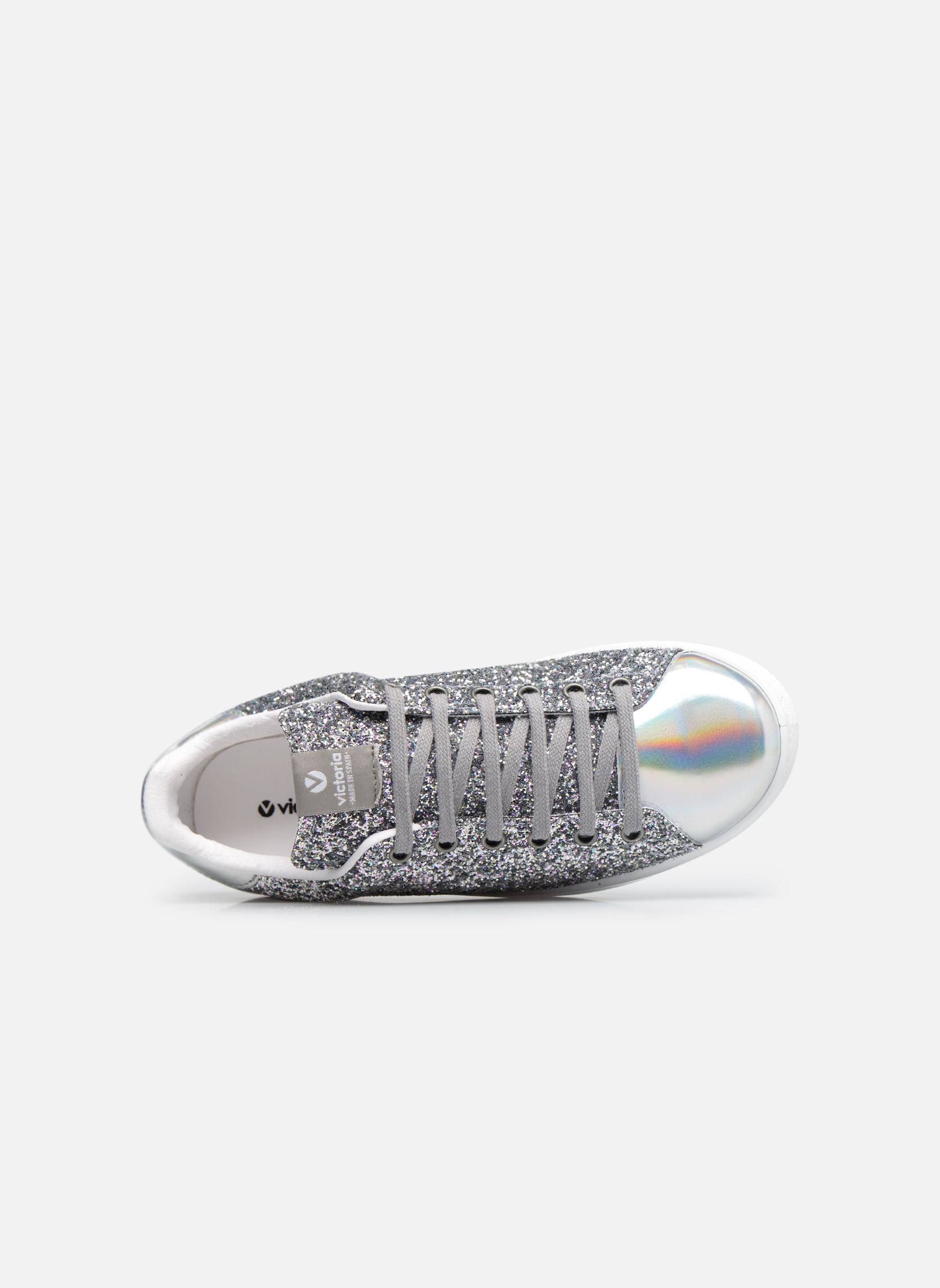 Baskets basses Tenis Glitter W femme argent Victoria Baskets basses Tenis Glitter W femme argent PLATA