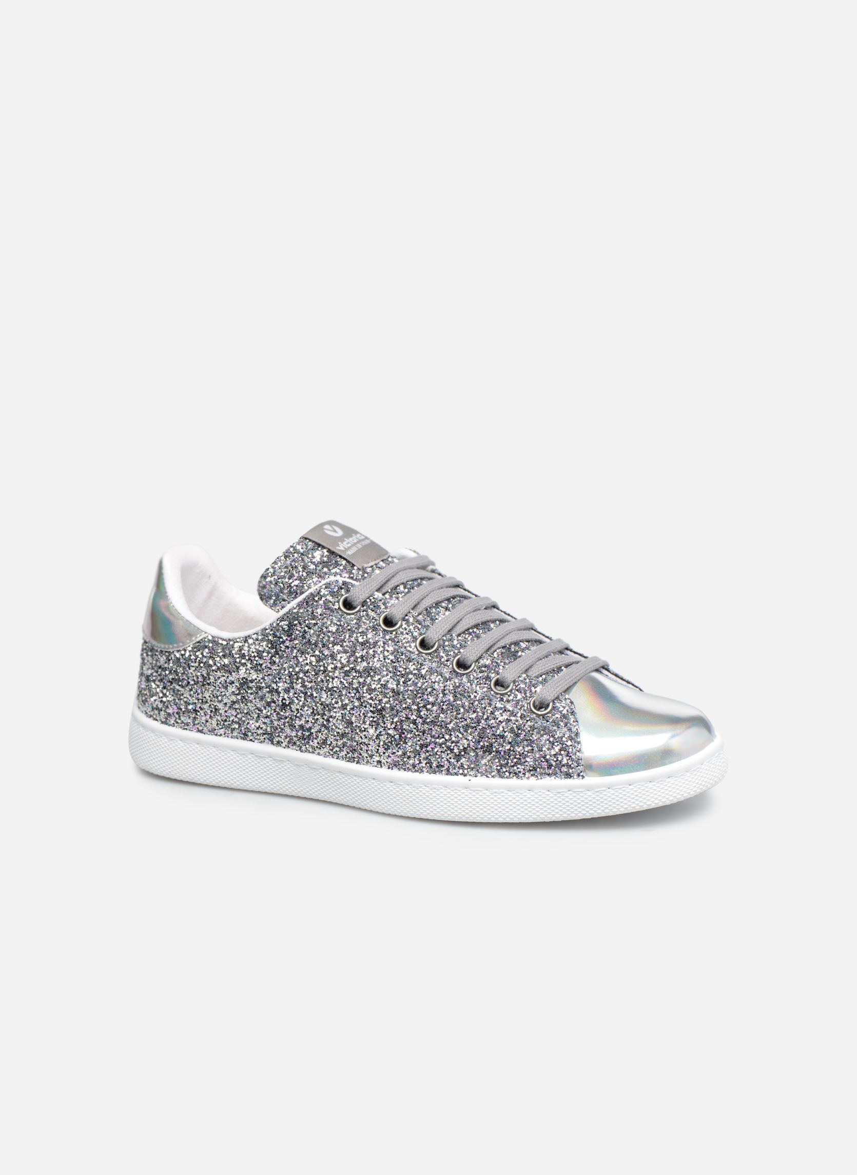 Baskets basses Tenis Glitter W femme argent Victoria Baskets basses Tenis Glitter W femme argent PLATA
