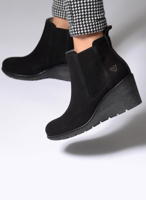 Tamaris Elras (Zwart) - Boots en enkellaarsjes chez Sarenza (302355)