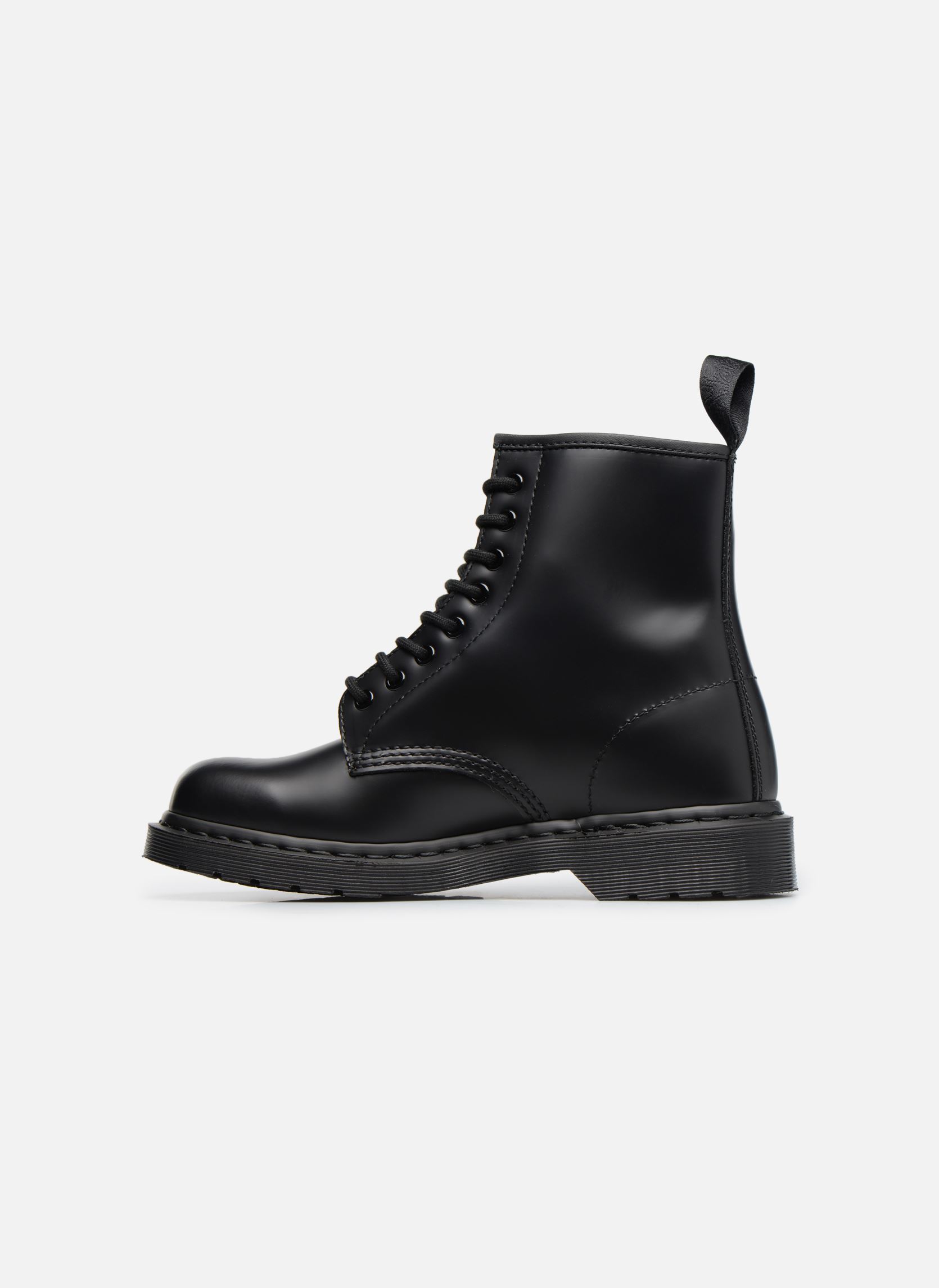 Bottines à lacets 1460 Mono noir Dr. Martens Bottines à lacets 1460 Mono noir Black Smooth