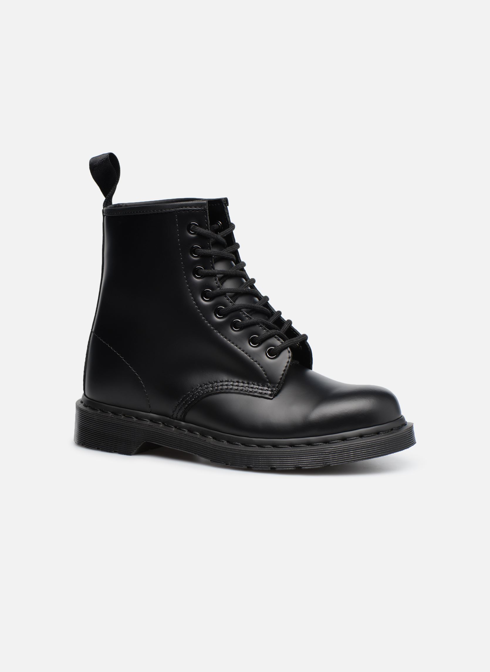 Bottines à lacets 1460 Mono noir Dr. Martens Bottines à lacets 1460 Mono noir Black Smooth