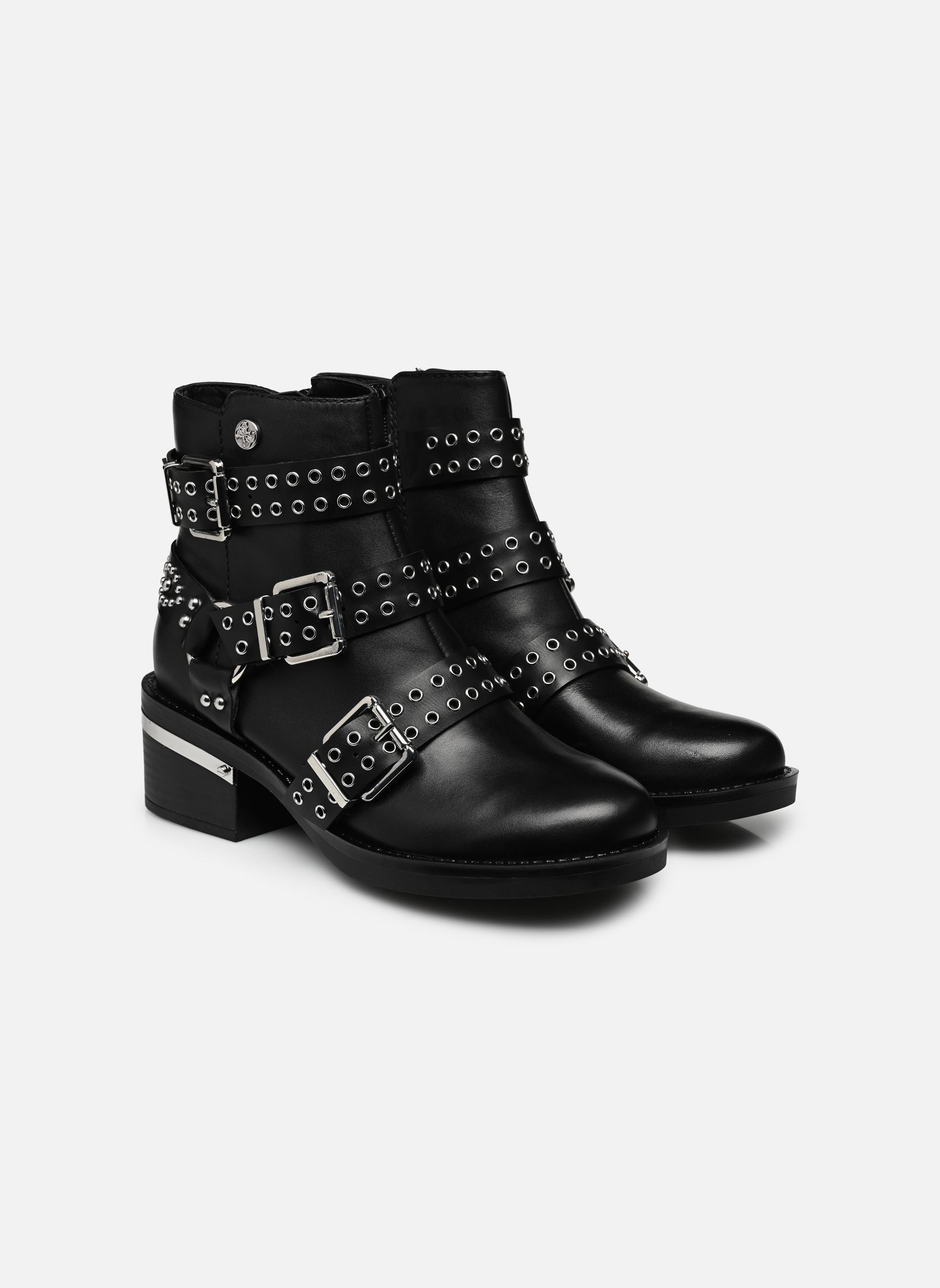 Niedrige Ankle Boots FIFII damen schwarz Guess Niedrige Ankle Boots FIFII damen schwarz Black new