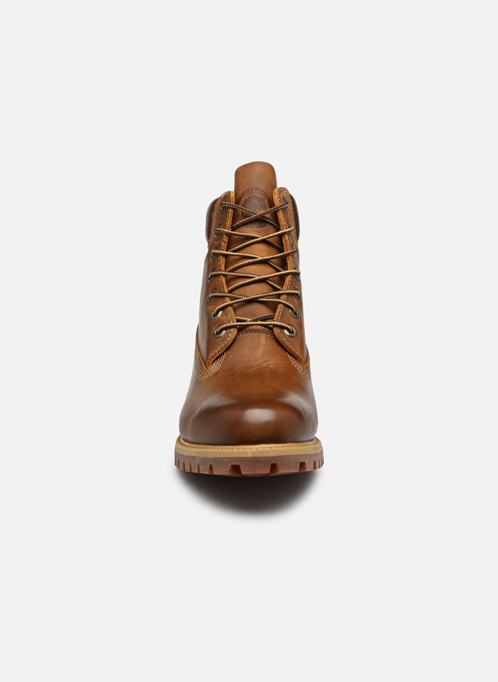 Geschnürte Stiefeletten Heritage 6 herren braun Timberland Geschnürte Stiefeletten Heritage 6 herren braun BURNT ORANGE WORN OILED