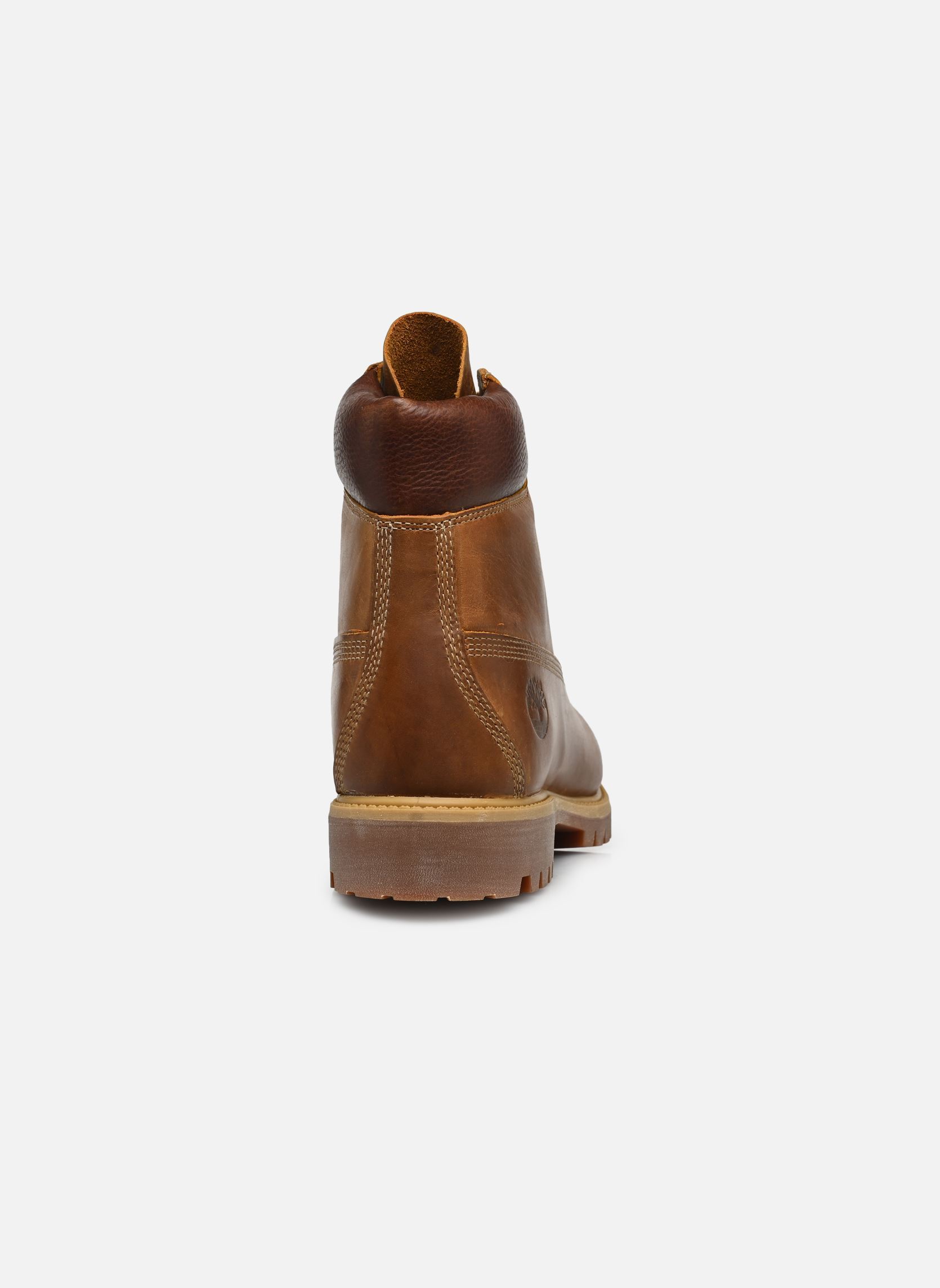 Geschnürte Stiefeletten Heritage 6 herren braun Timberland Geschnürte Stiefeletten Heritage 6 herren braun BURNT ORANGE WORN OILED