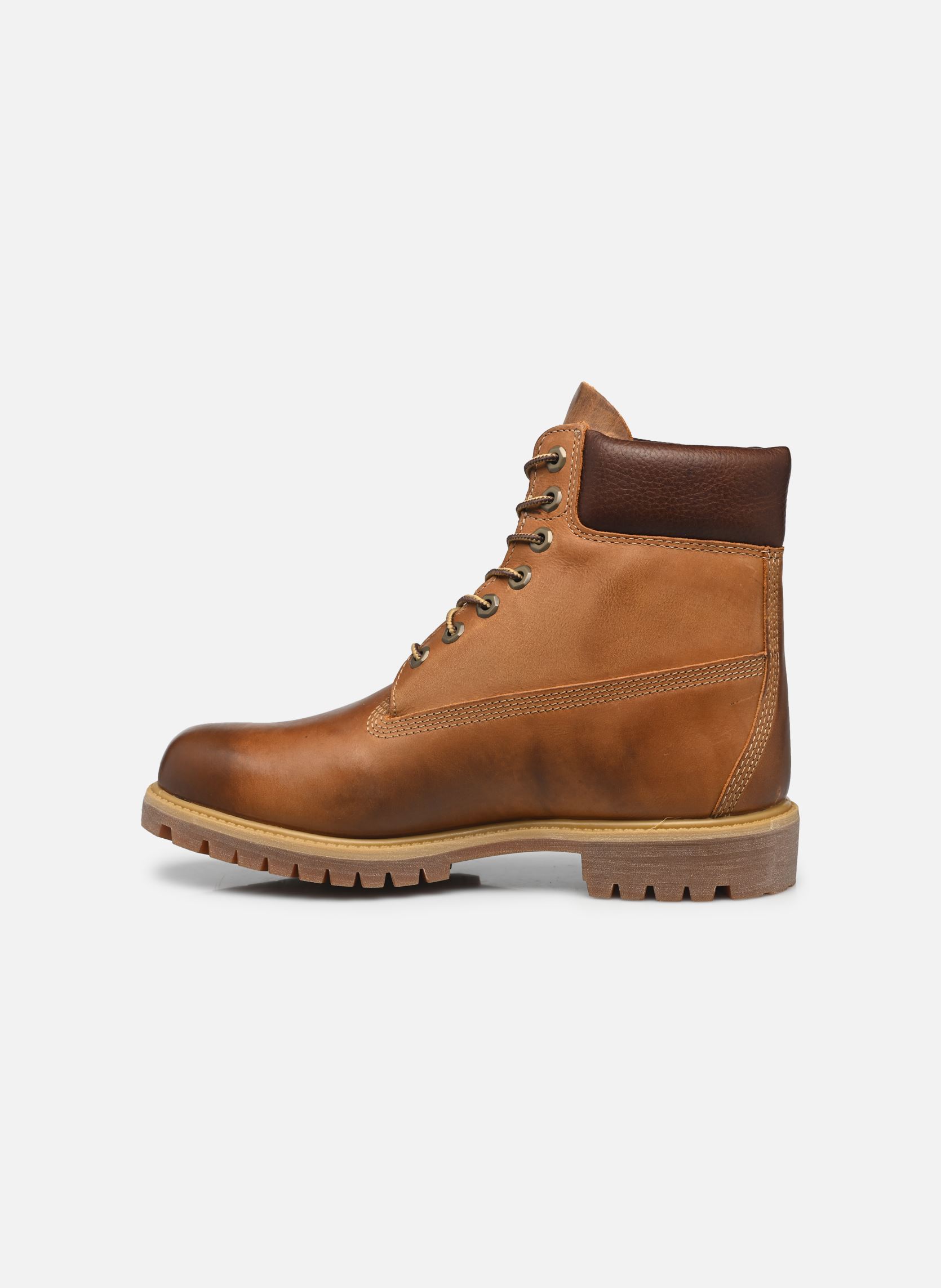 Veterlaarsjes Heritage 6 heren bruin Timberland Veterlaarsjes Heritage 6 heren bruin MEDIUM BROWN NUBUCK