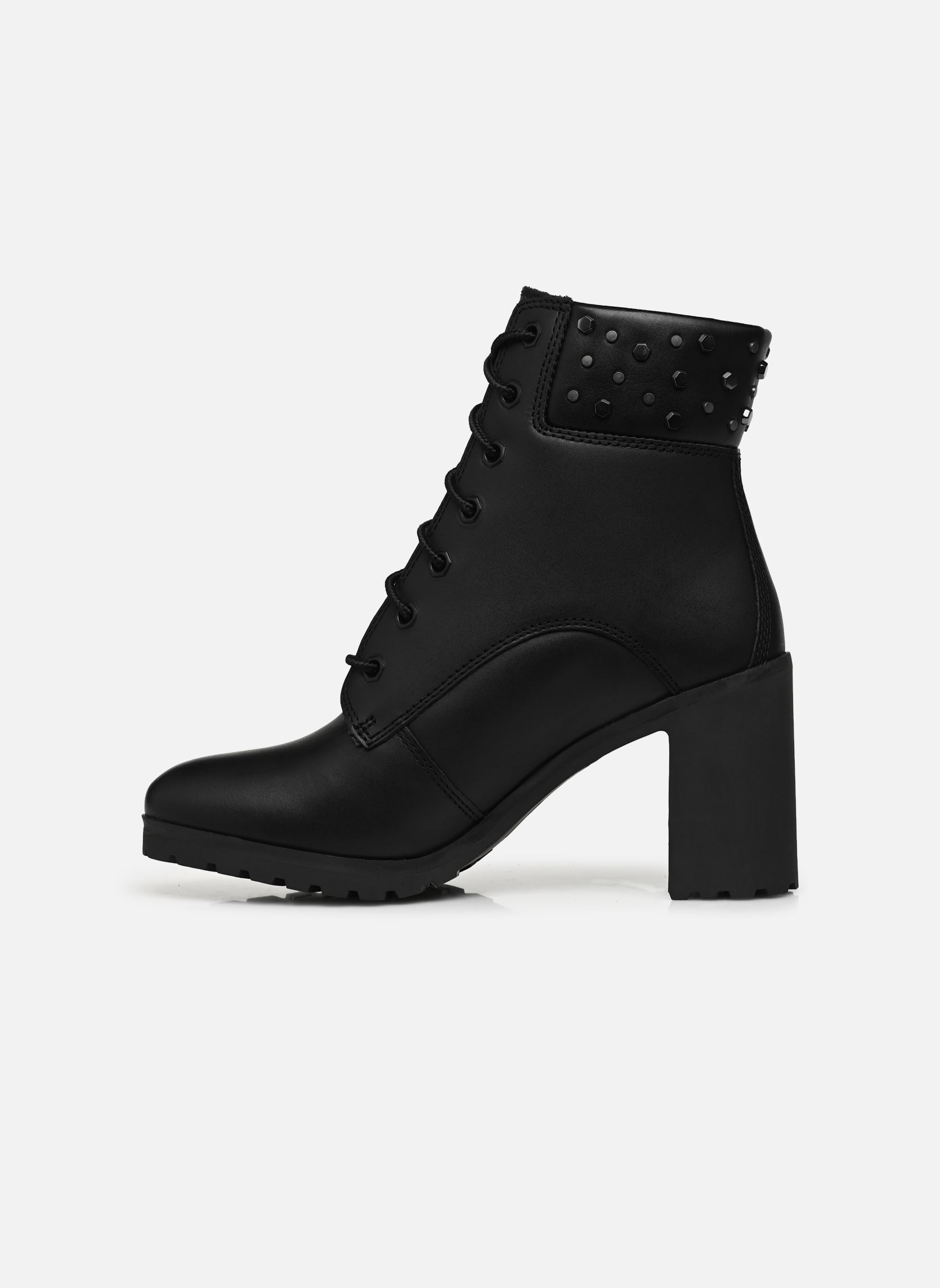 Bottines à lacets Allington 6in Lace Up femme noir Timberland Bottines à lacets Allington 6in Lace Up femme noir BLACK FULL GRAIN