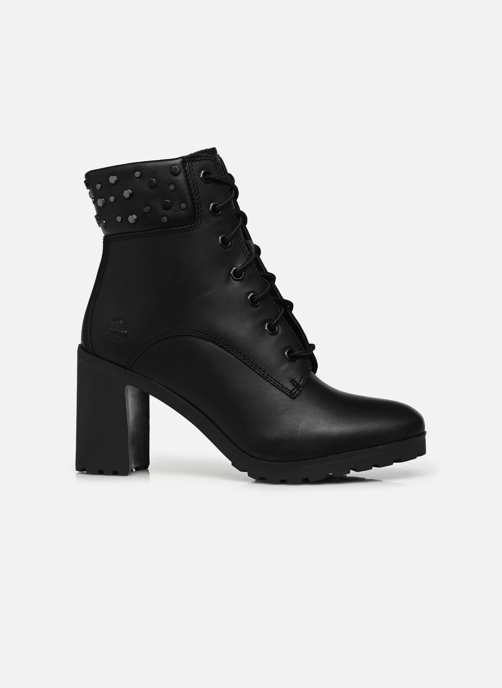 Bottines à lacets Allington 6in Lace Up femme noir Timberland Bottines à lacets Allington 6in Lace Up femme noir BLACK FULL GRAIN