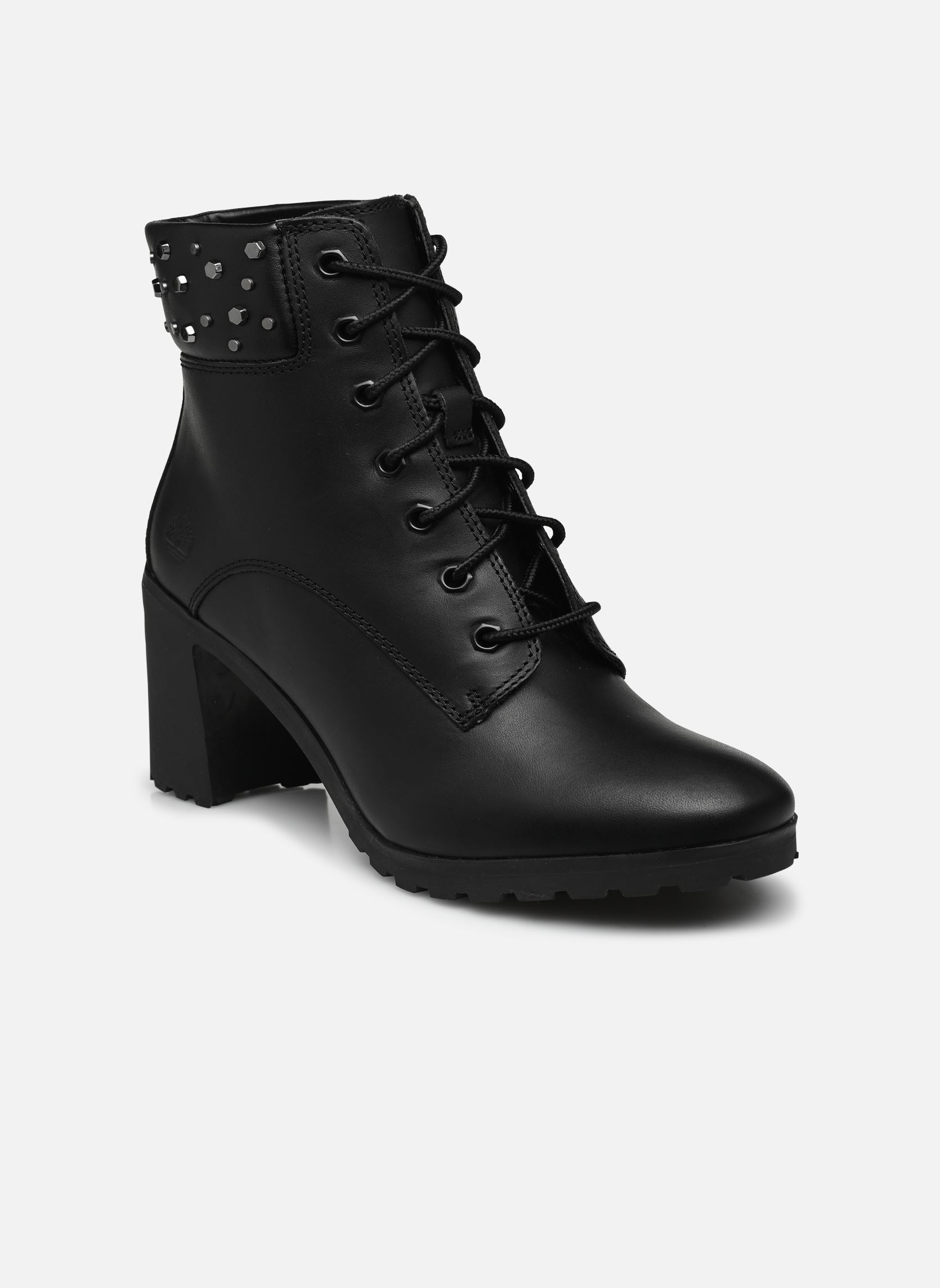 Bottines à lacets Allington 6in Lace Up femme noir Timberland Bottines à lacets Allington 6in Lace Up femme noir BLACK FULL GRAIN