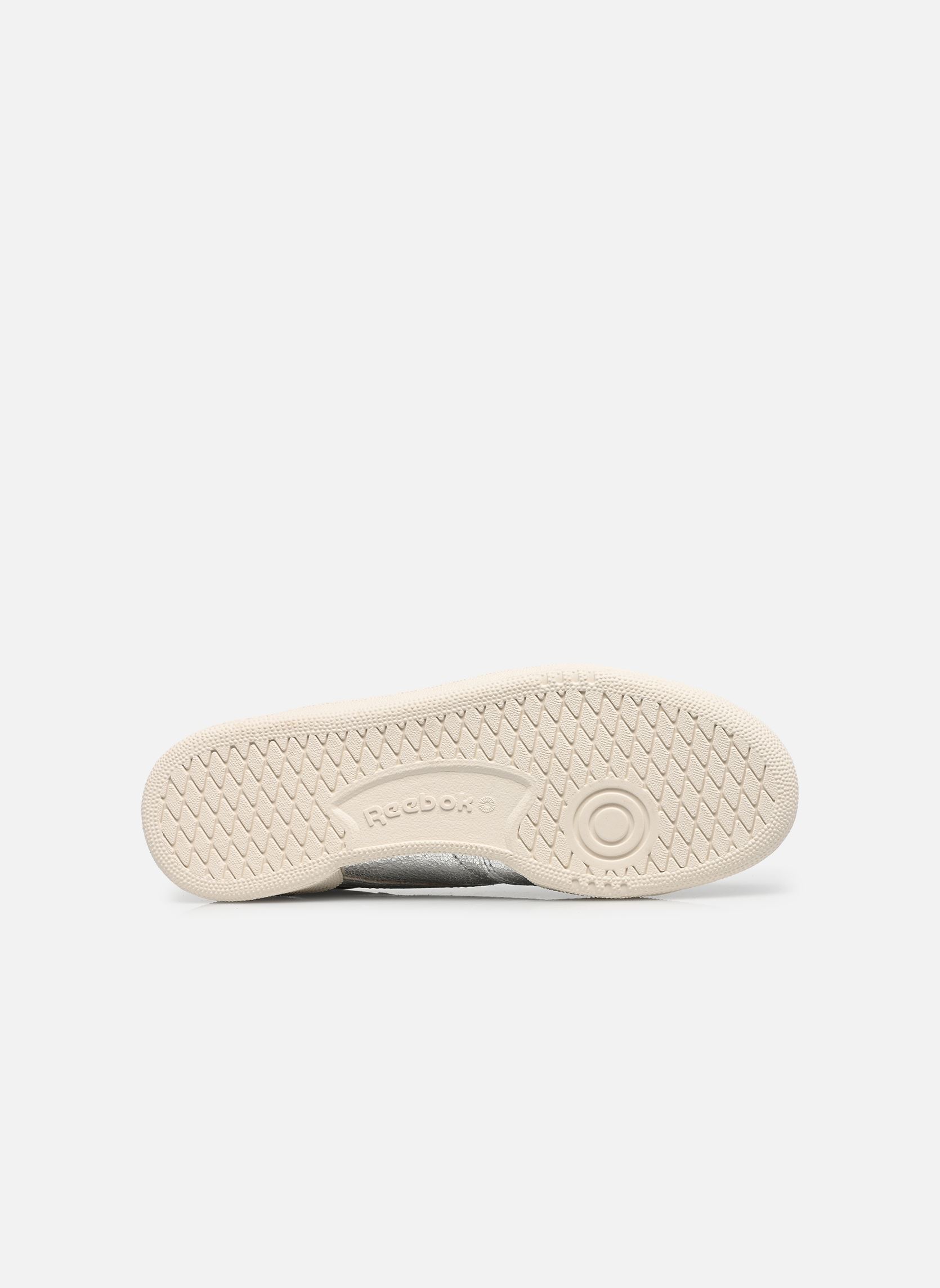 Niedrige Sneaker Club C 85 damen silber Reebok Niedrige Sneaker Club C 85 damen silber SILVERMETALLIC/CHALK/NEWGREY1