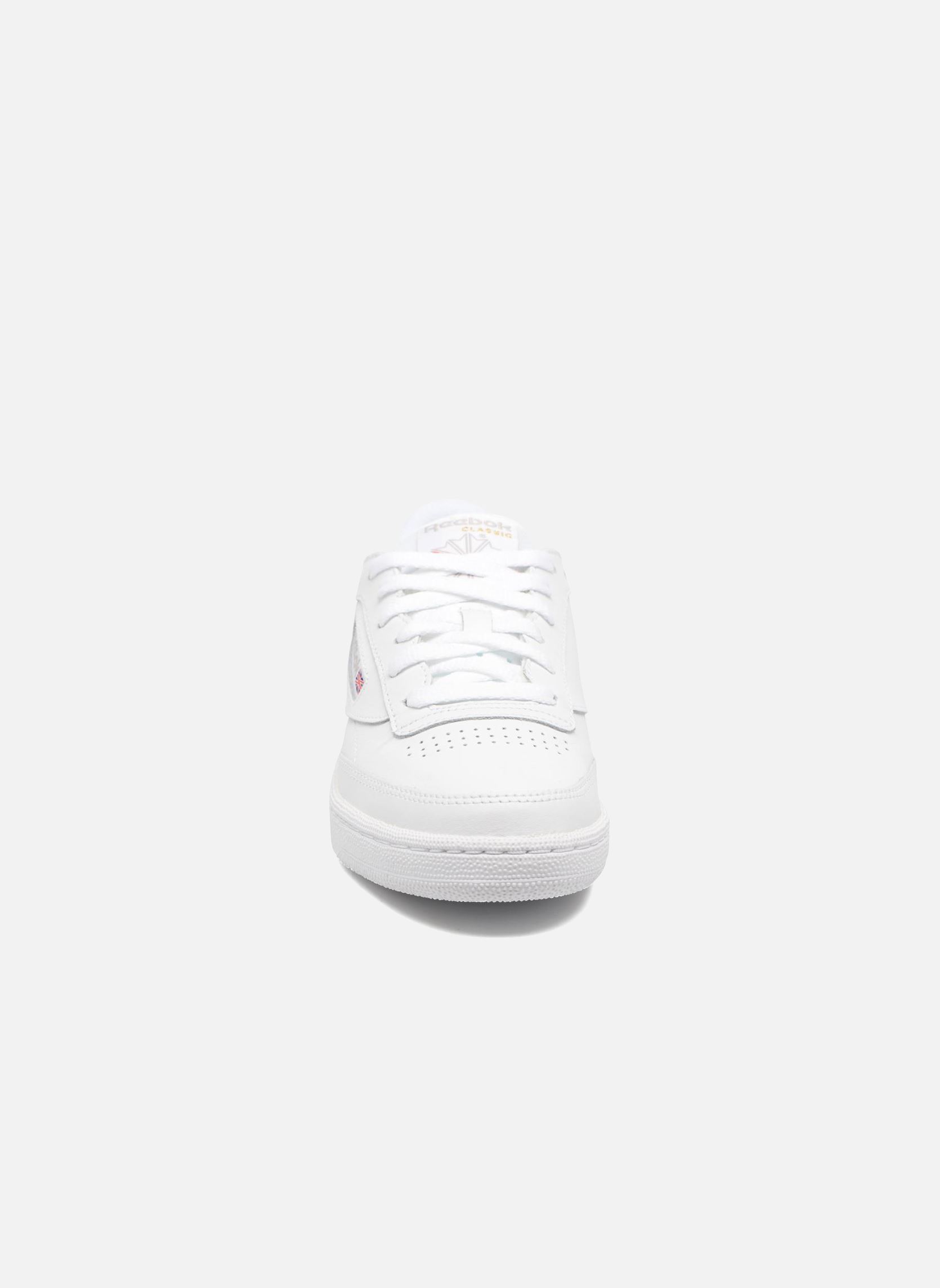Baskets basses Club C 85 femme blanc Reebok Baskets basses Club C 85 femme blanc WHITELIGHT GREY