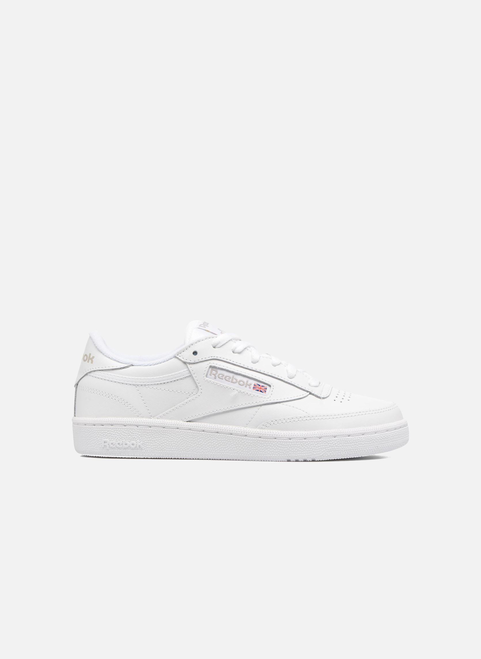 Baskets basses Club C 85 femme blanc Reebok Baskets basses Club C 85 femme blanc WHITELIGHT GREY