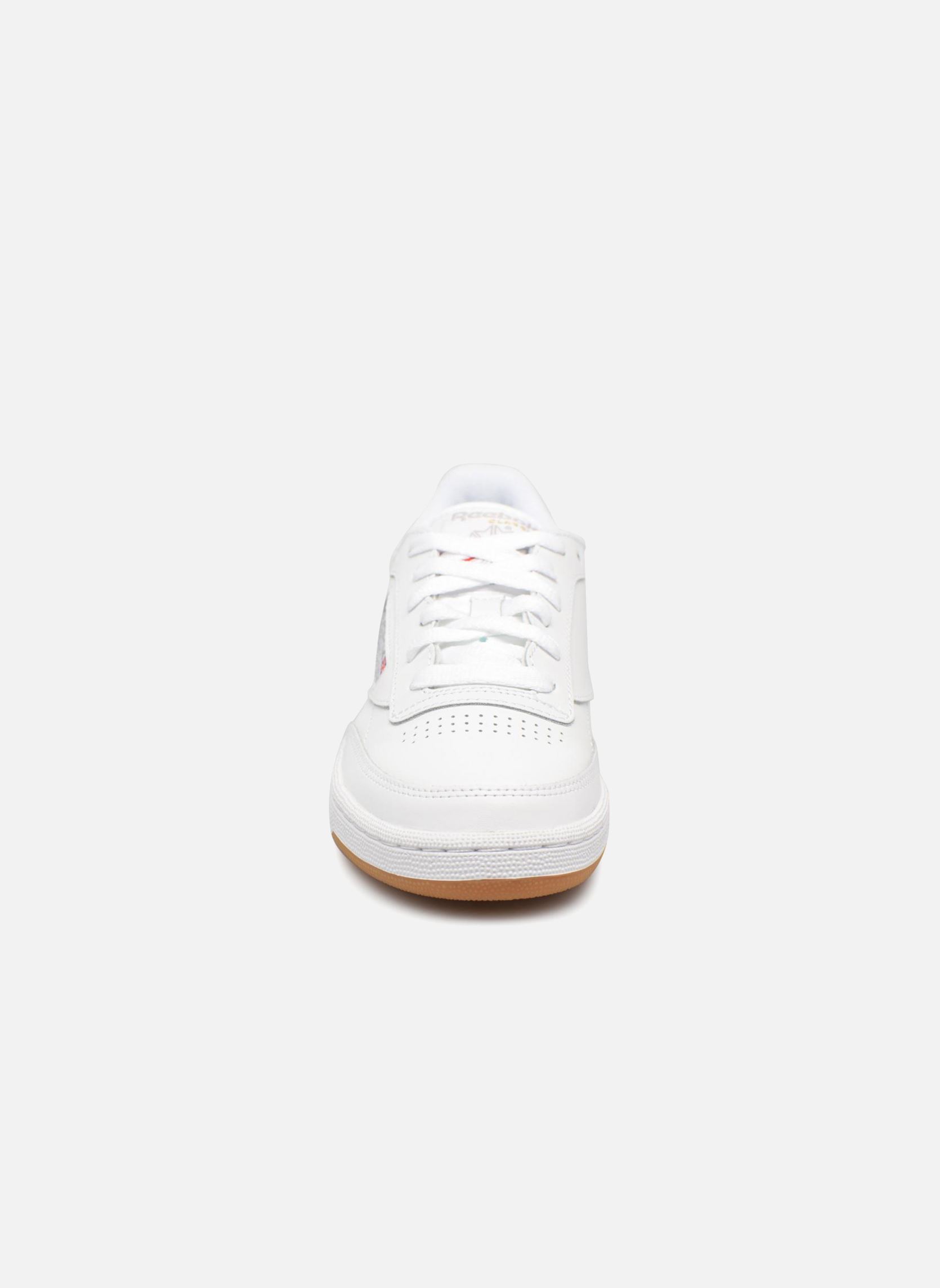 Baskets basses Club C 85 femme blanc Reebok Baskets basses Club C 85 femme blanc WHITELIGHT GREYGUM
