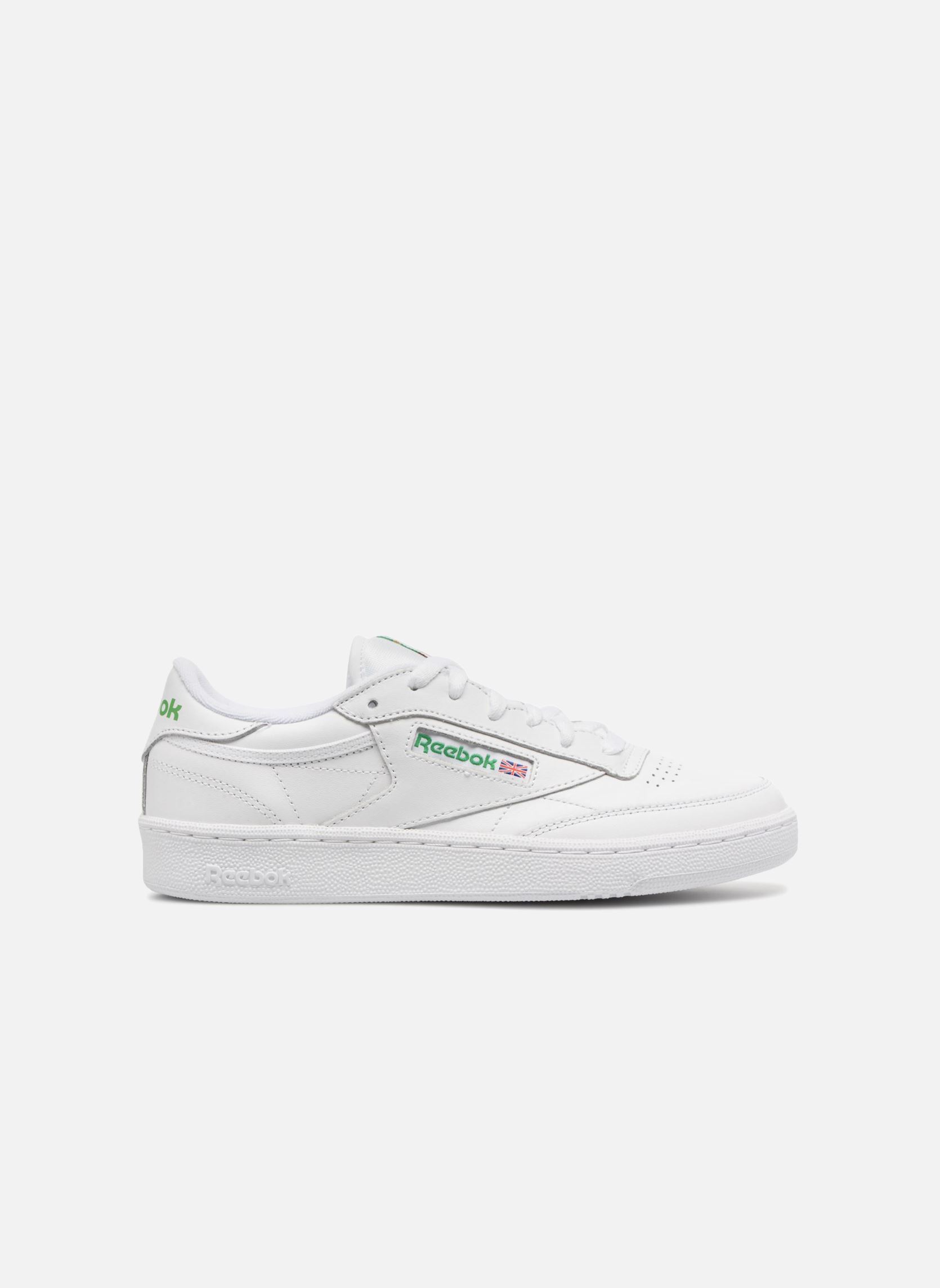 Baskets basses Club C 85 blanc Reebok Baskets basses Club C 85 blanc WHITE GREEN