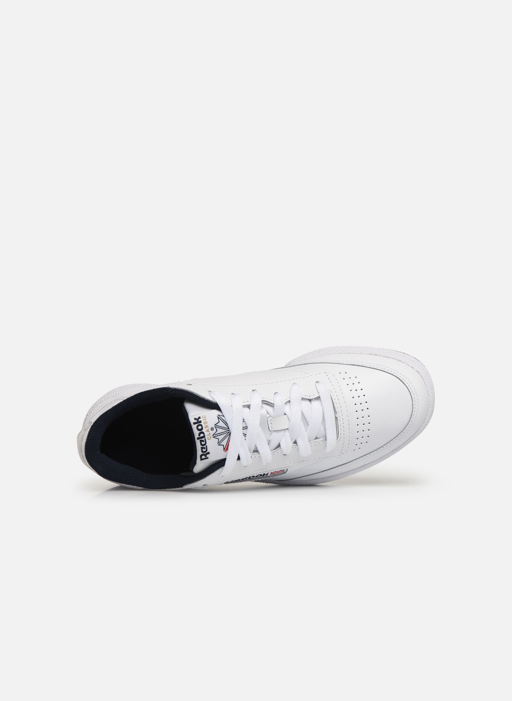 Baskets basses Club C 85 blanc Reebok Baskets basses Club C 85 blanc INT-WHITENAVY