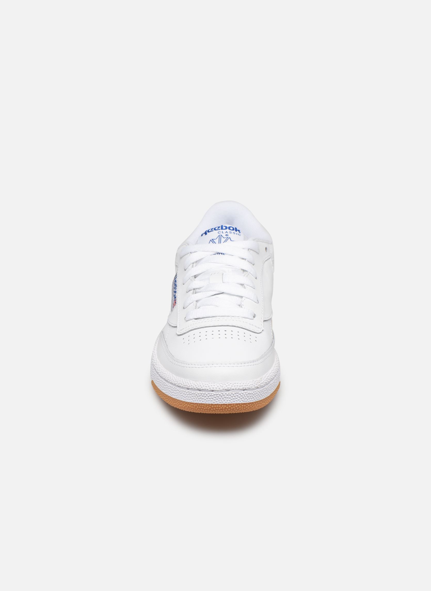 Baskets basses Club C 85 blanc Reebok Baskets basses Club C 85 blanc INT-WHITEROYAL-GUM