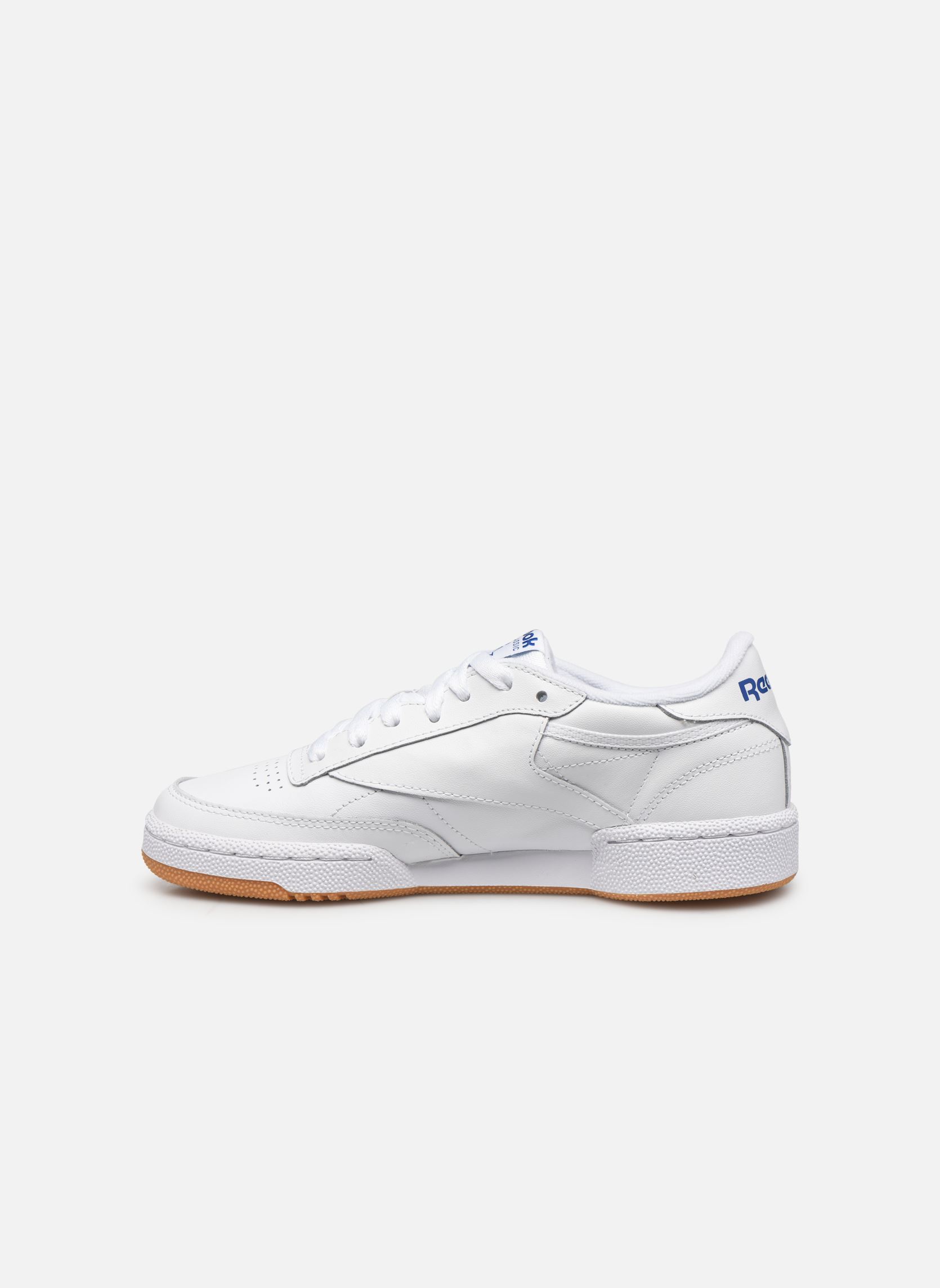 Baskets basses Club C 85 blanc Reebok Baskets basses Club C 85 blanc INT-WHITEROYAL-GUM