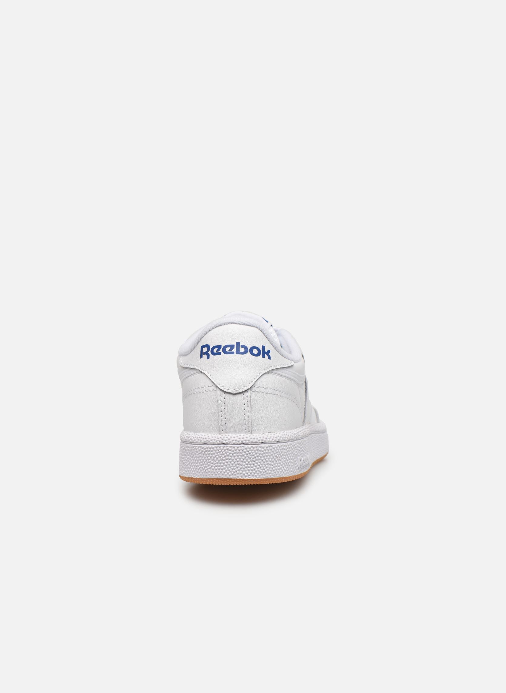 Baskets basses Club C 85 blanc Reebok Baskets basses Club C 85 blanc INT-WHITEROYAL-GUM