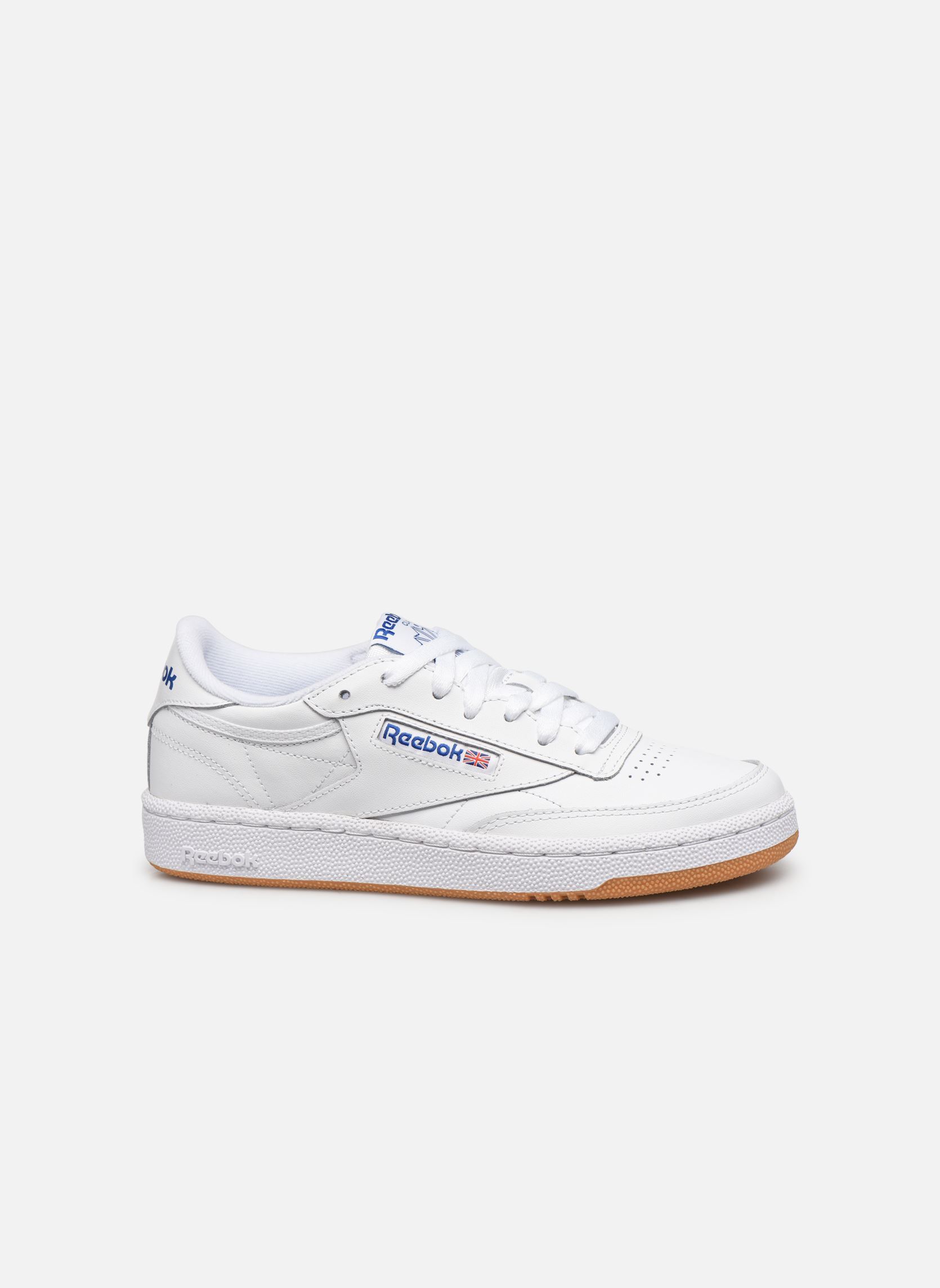 Baskets basses Club C 85 blanc Reebok Baskets basses Club C 85 blanc INT-WHITEROYAL-GUM