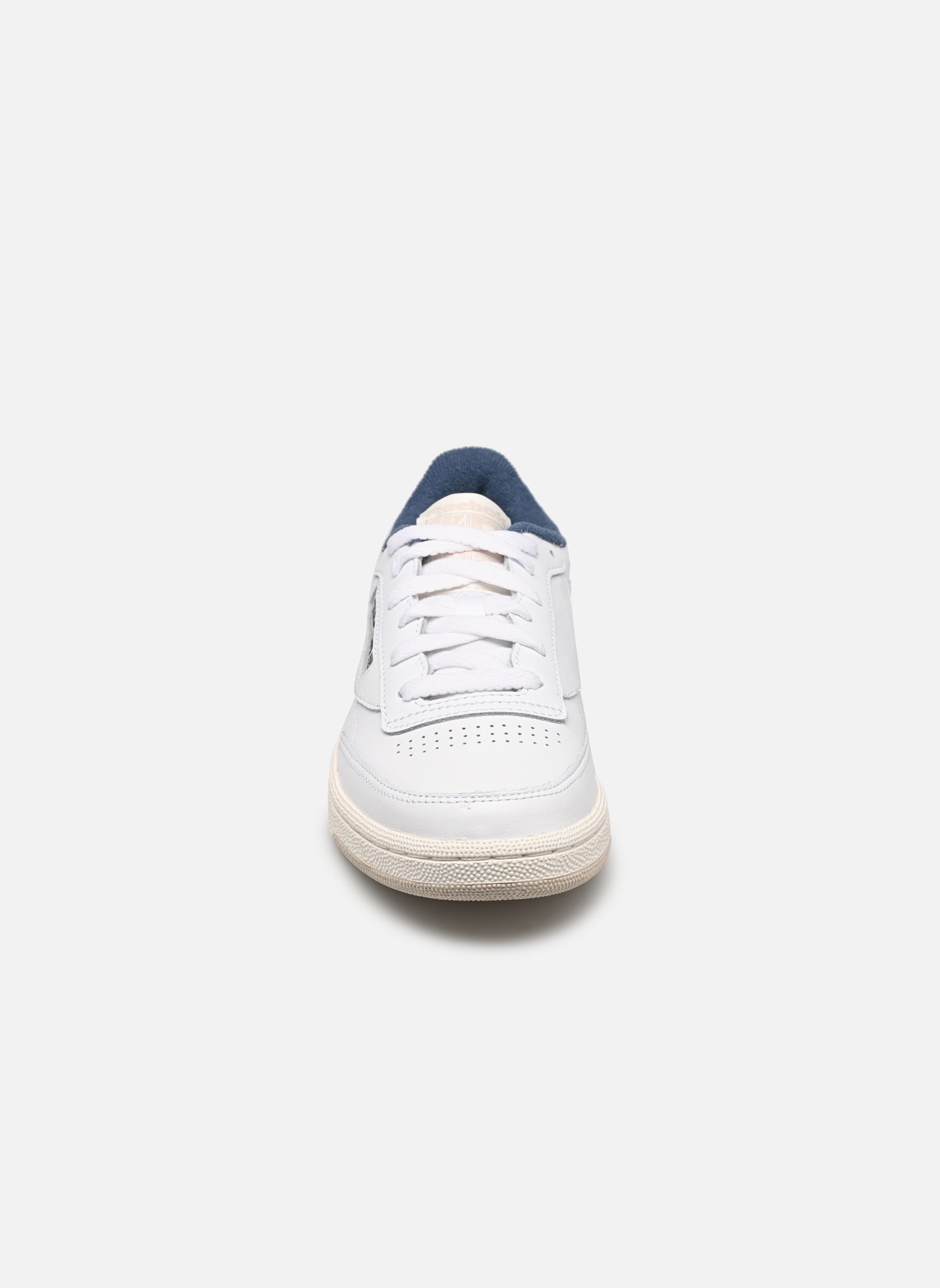 Baskets basses Club C 85 femme blanc Reebok Baskets basses Club C 85 femme blanc Ftwwht/Hooblu/Stucco