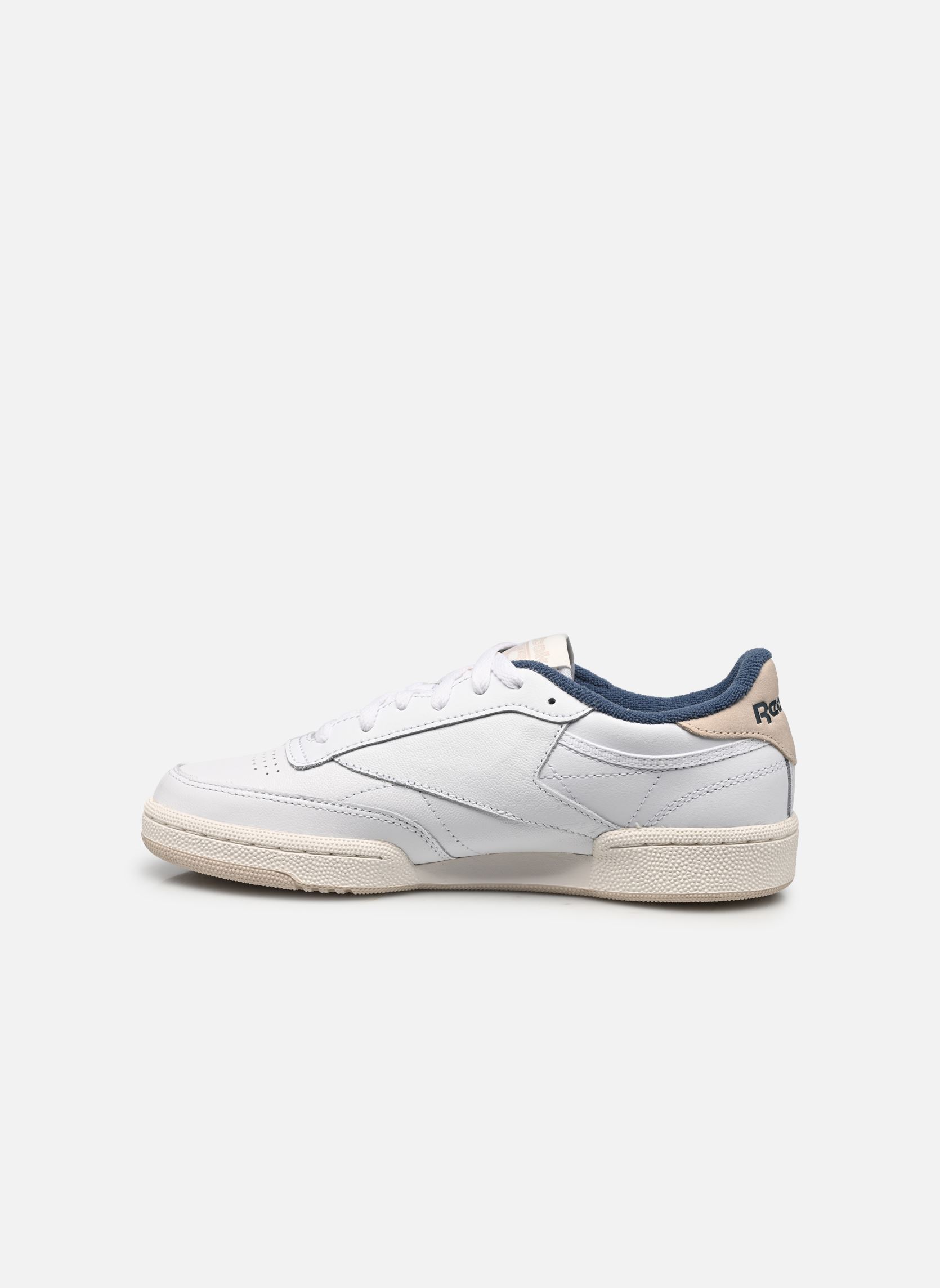 Baskets basses Club C 85 femme blanc Reebok Baskets basses Club C 85 femme blanc Ftwwht/Hooblu/Stucco
