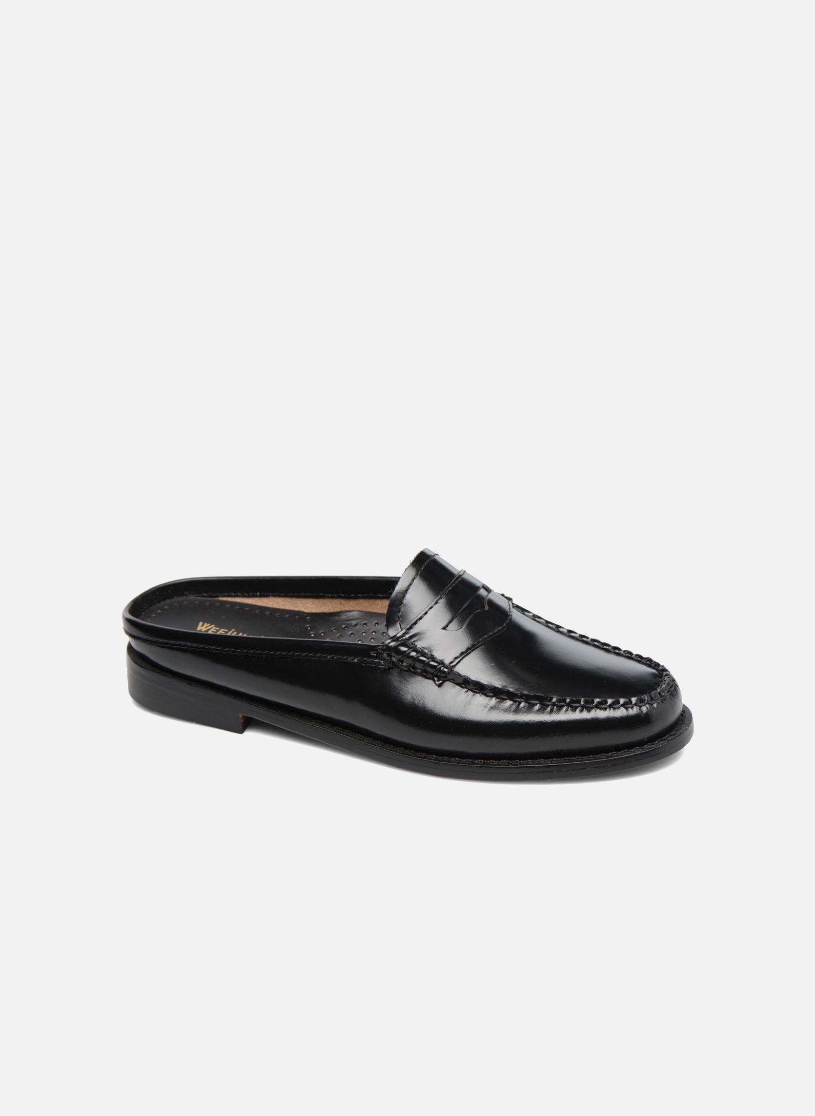 Loafer Weejun WMN Penny Slide damen schwarz G.H. Bass Loafer Weejun WMN Penny Slide damen schwarz 000 BLACK LEATHER