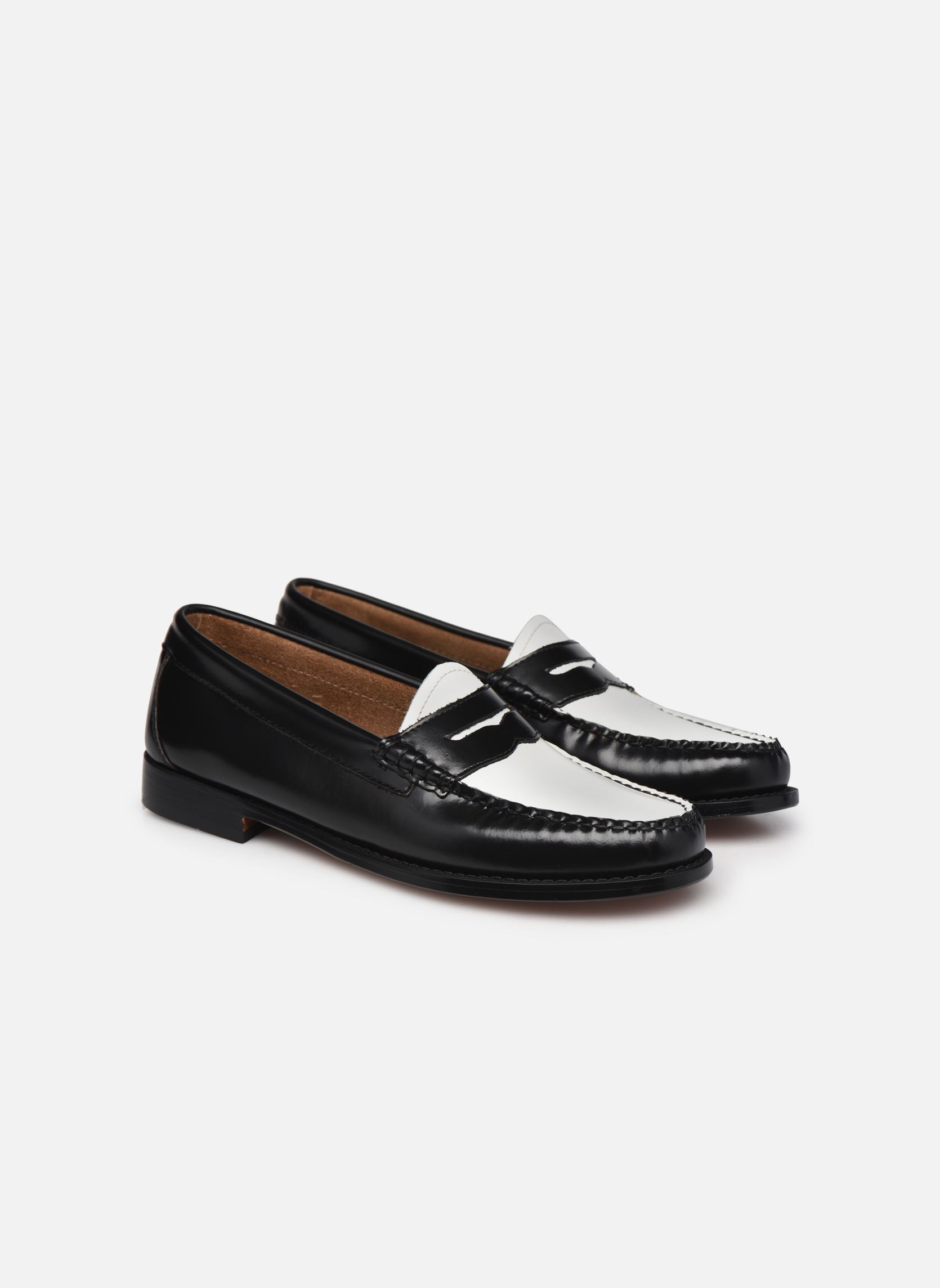Loafer Weejun WMN Penny damen schwarz G.H. Bass Loafer Weejun WMN Penny damen schwarz BLACK AND WHITE