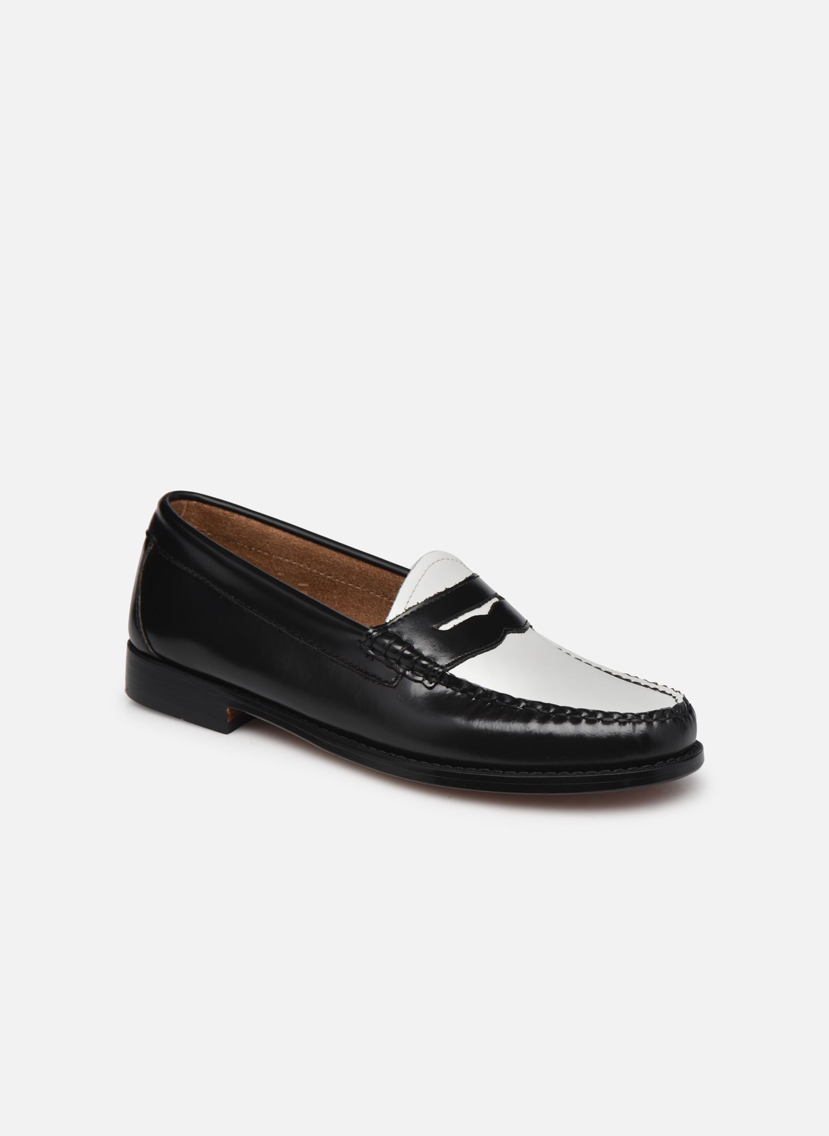 Loafer Weejun WMN Penny damen schwarz G.H. Bass Loafer Weejun WMN Penny damen schwarz BLACK AND WHITE