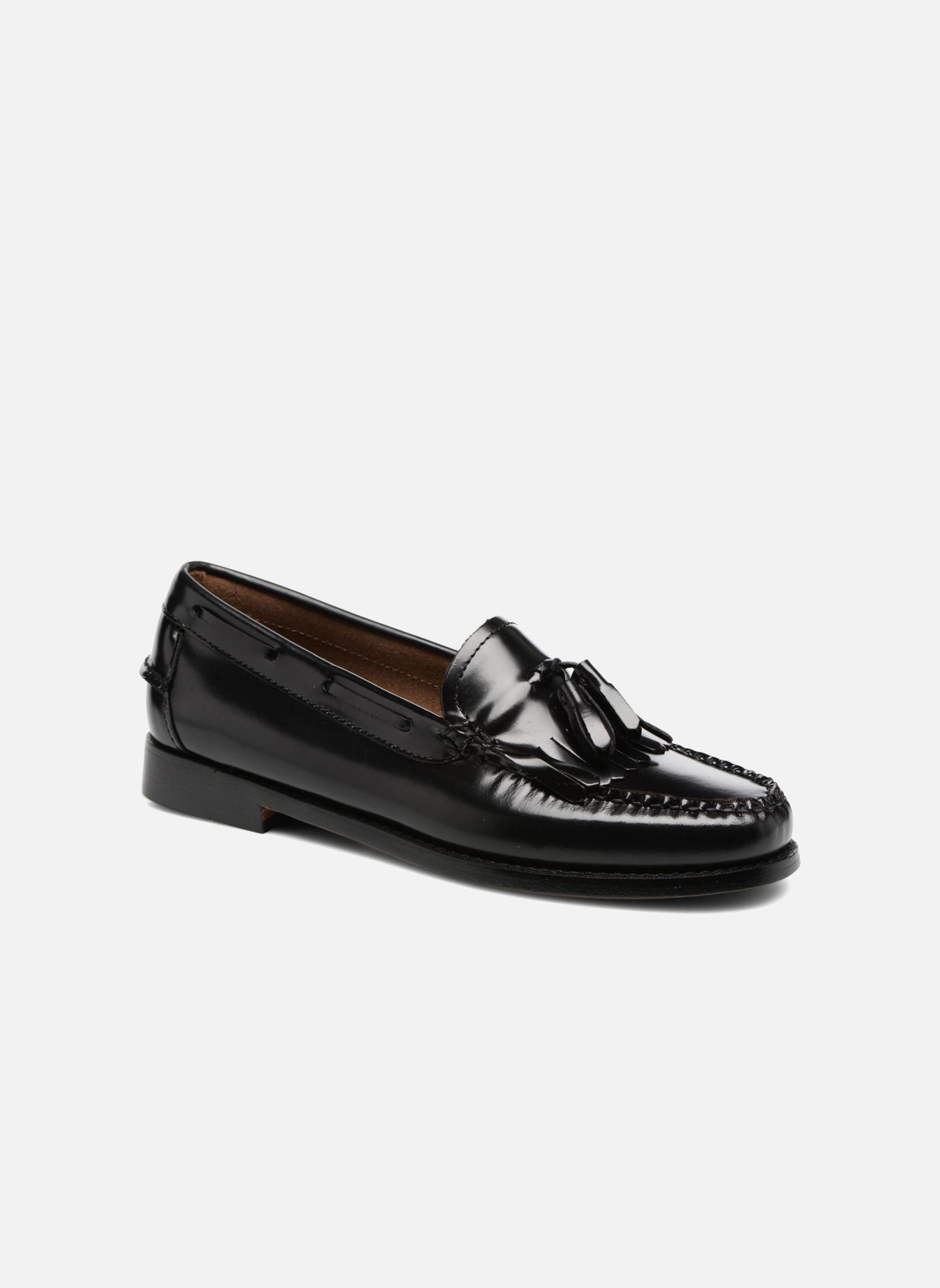 Loafer Weejun WMN Esther Kiltie damen schwarz G.H. Bass Loafer Weejun WMN Esther Kiltie damen schwarz BLACK LEATHER