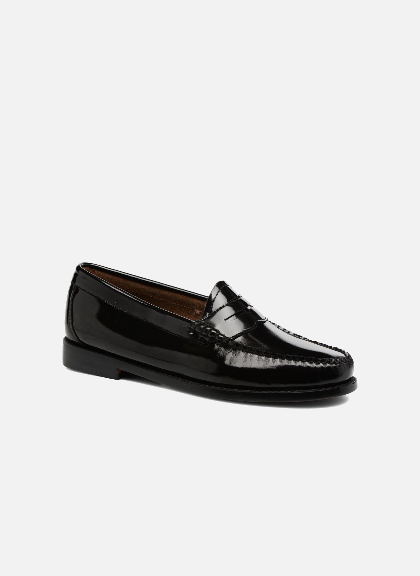 Loafer Weejun WMN Penny Wheel damen schwarz G.H. Bass Loafer Weejun WMN Penny Wheel damen schwarz BLACK PATENT LEATHER