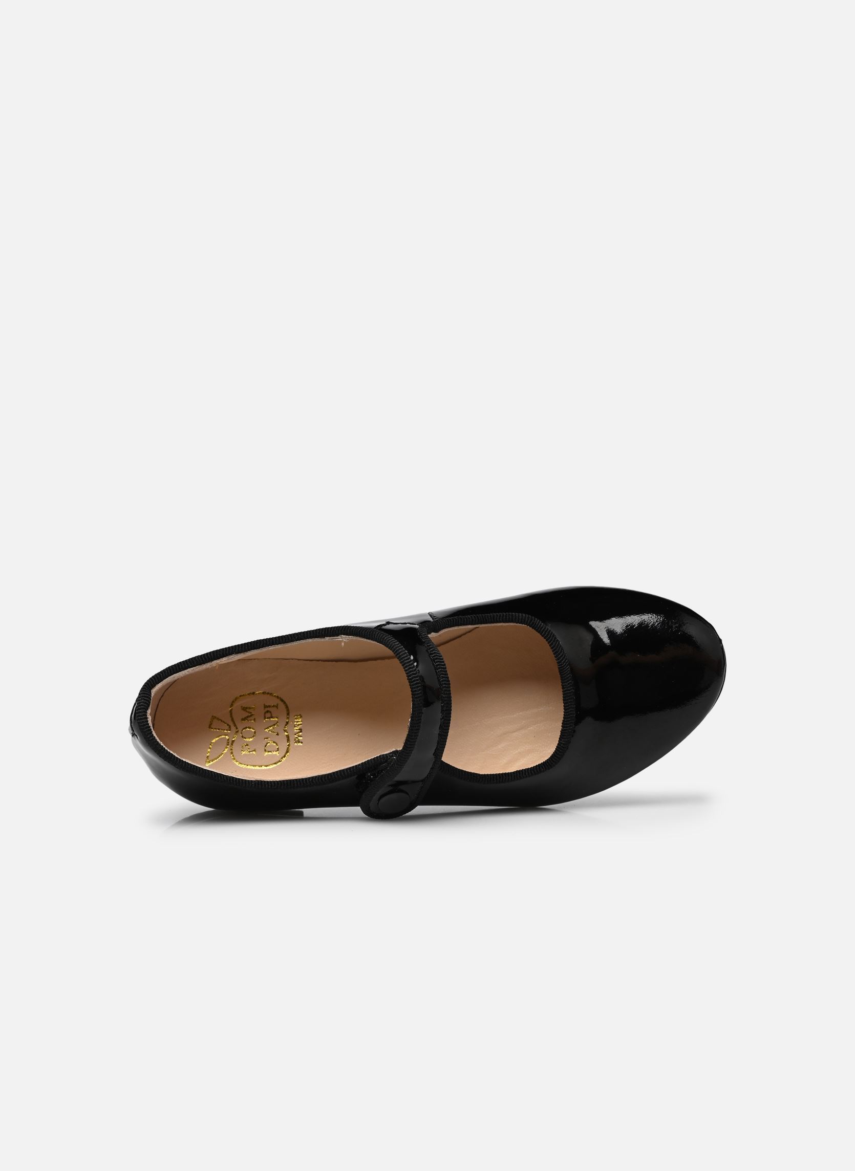 Ballerines Daisy Baby fille noir Pom d Api Ballerines Daisy Baby fille noir NOIR